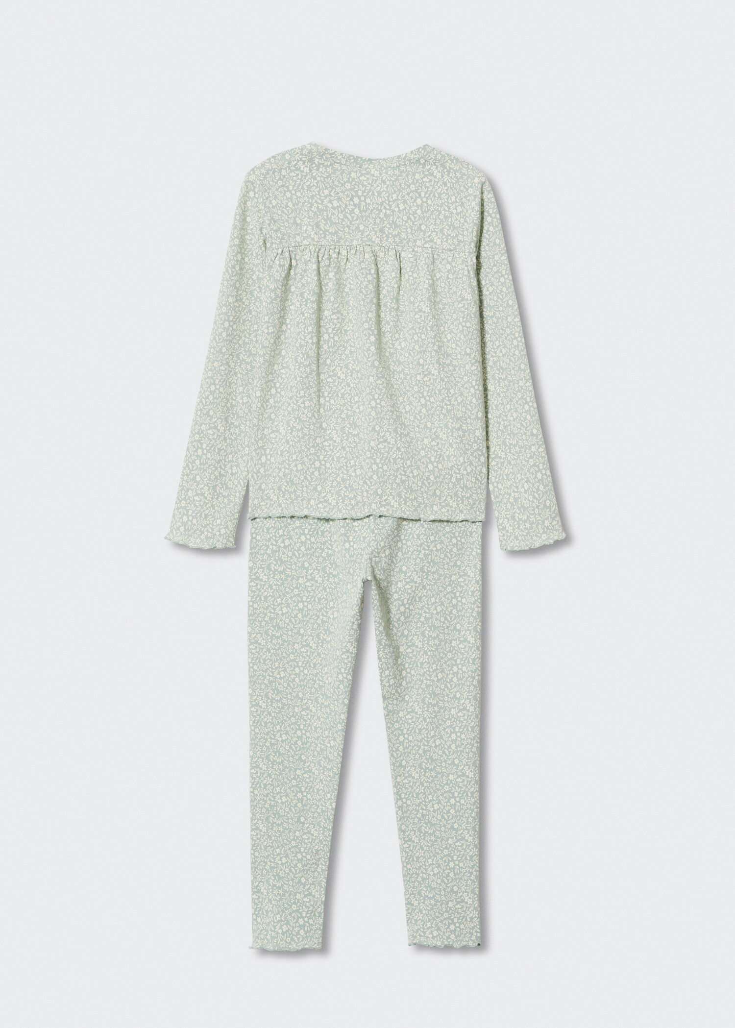 Pyjama long imprimé - Verso de l’article
