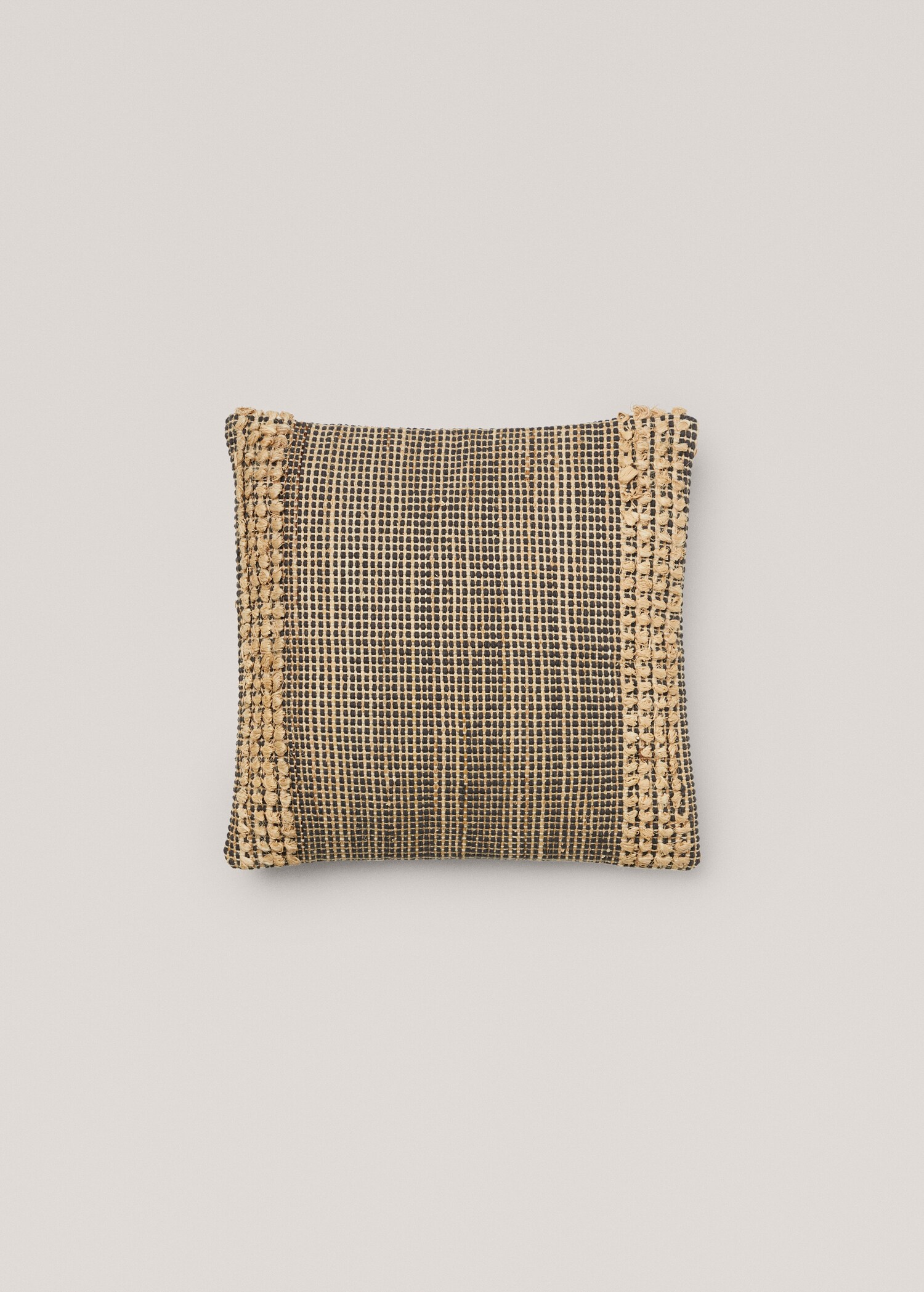 Texturált pamut díszpárnahuzat 45x45 cm - Termék modell nélkül