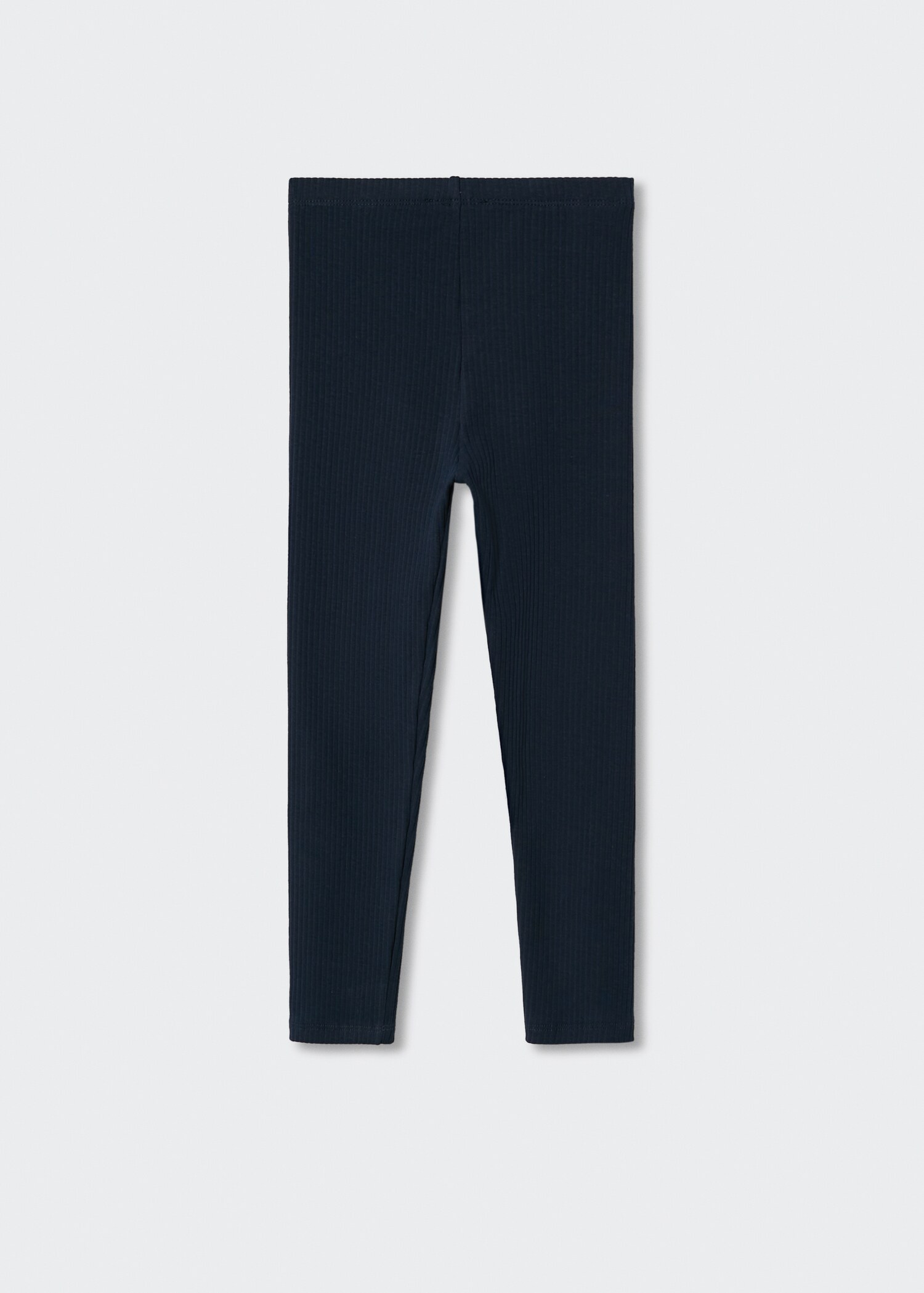 Ribbed leggings - Reverse of the article