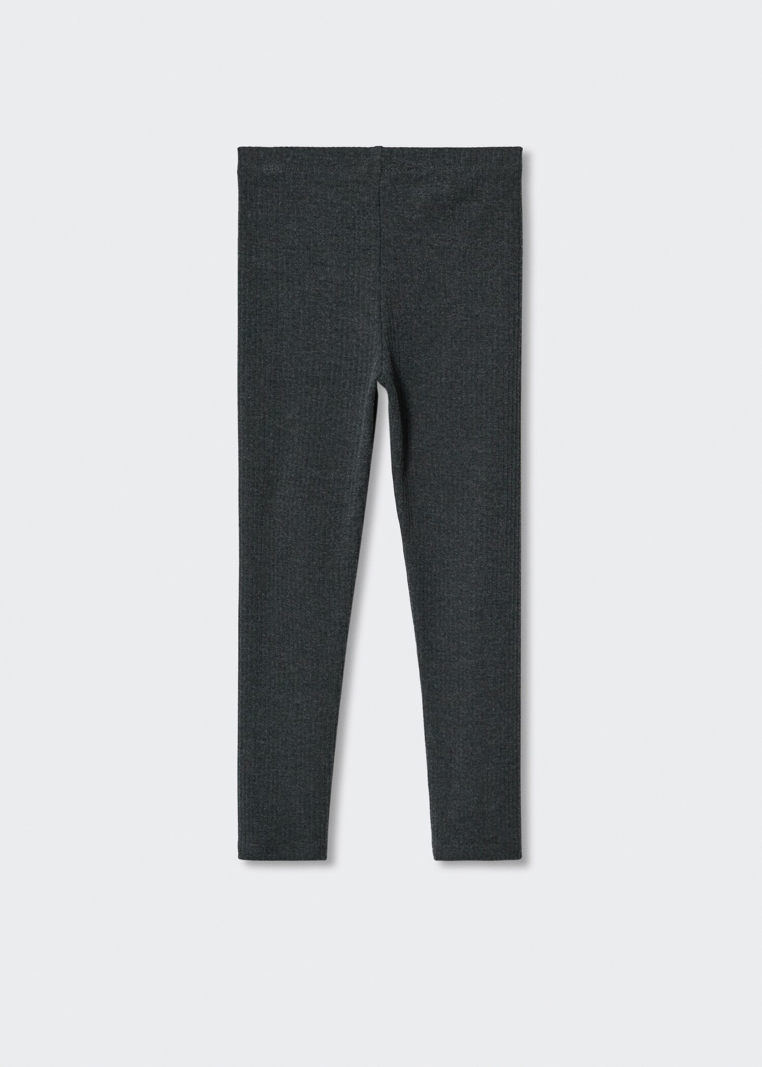 Ribbed leggings - Reverse of the article