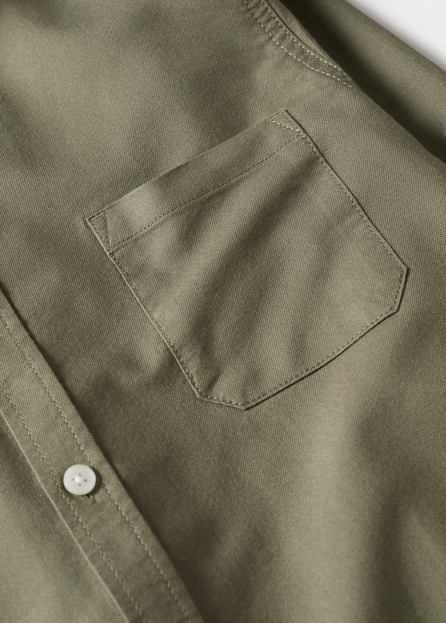 Bomullsskjorte regular fit  - Artikkeldetalj 8