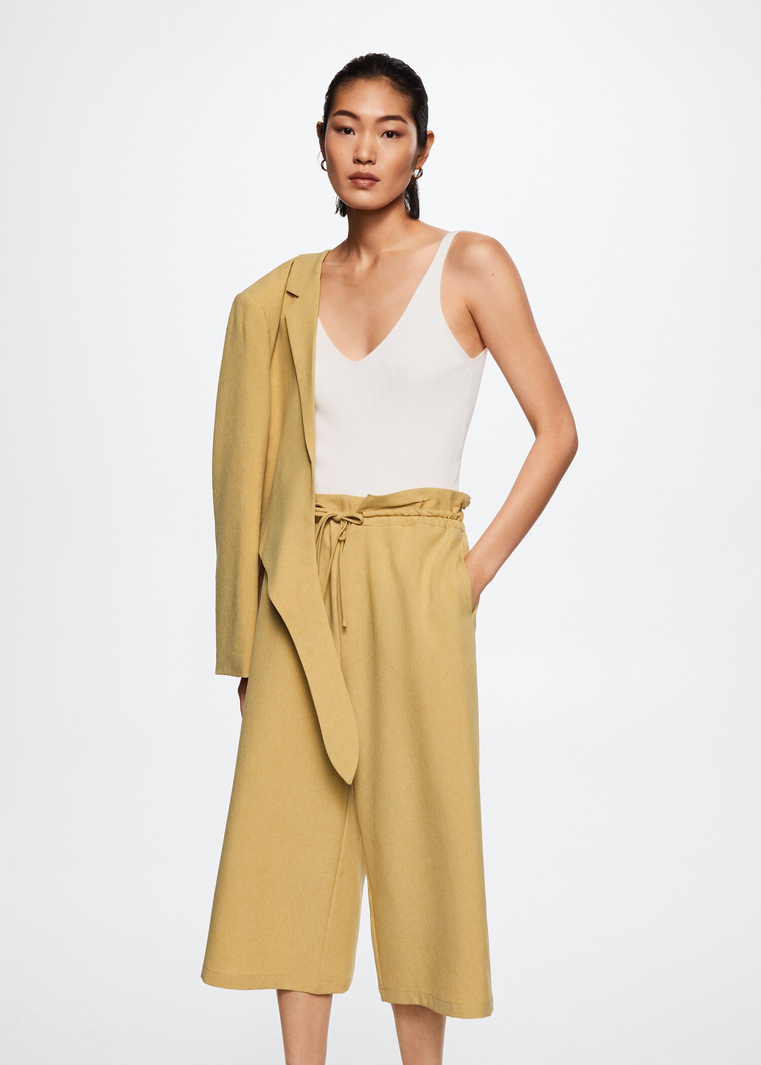  Fluid culotte trouser - Details of the article 1