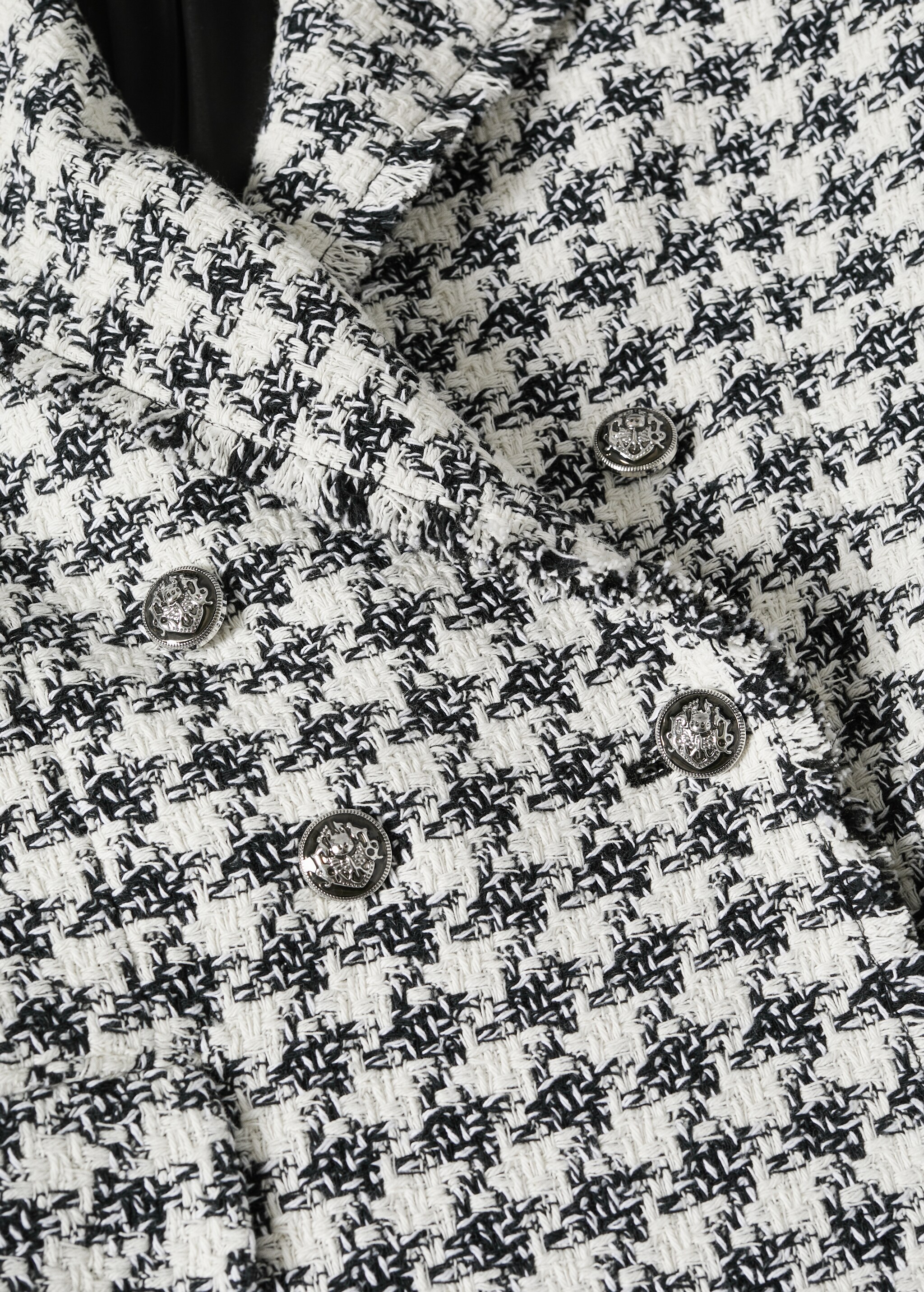 Buttons tweed blazer - Details of the article 8