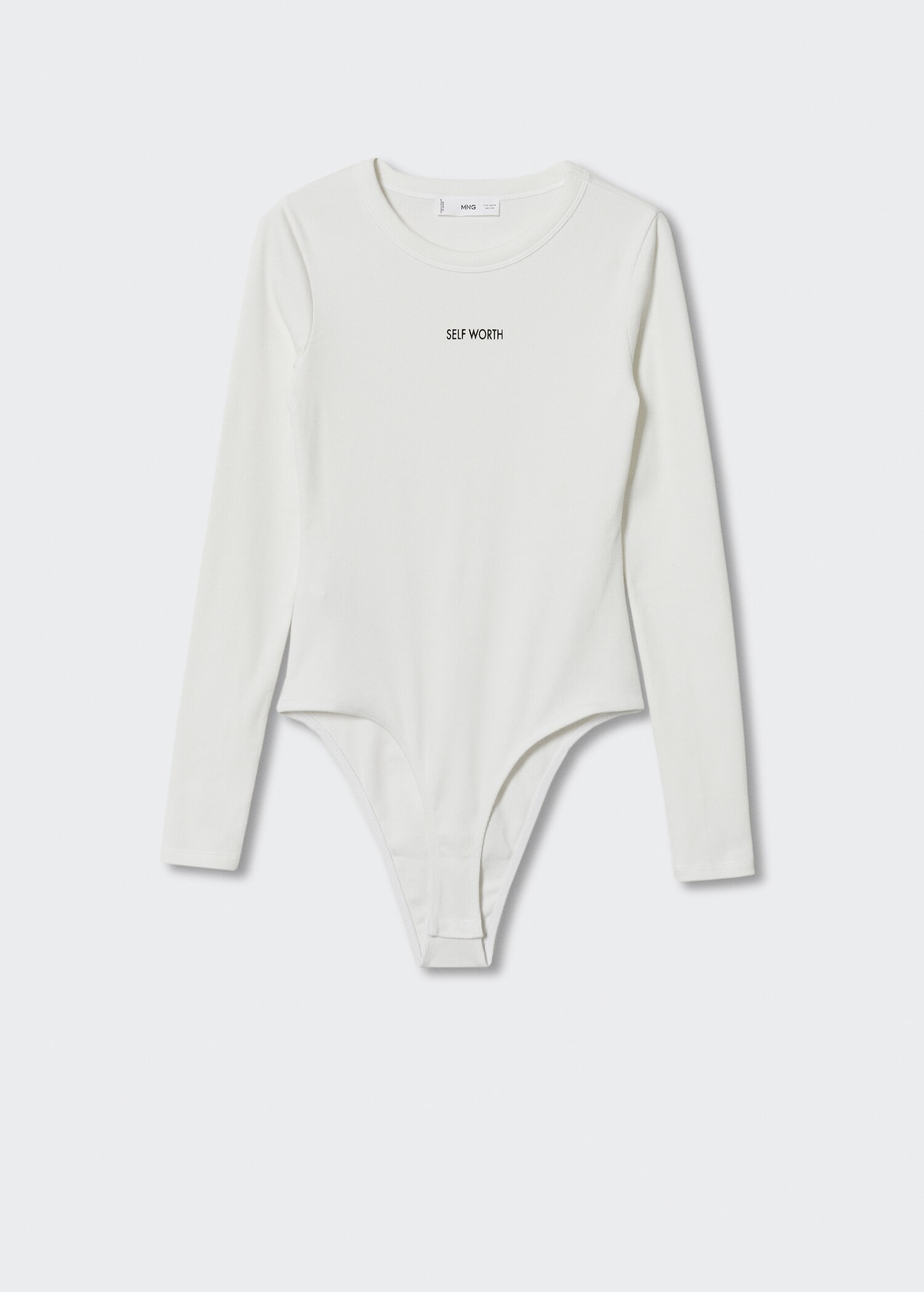 Body mensaje estampado - Artículo sin modelo