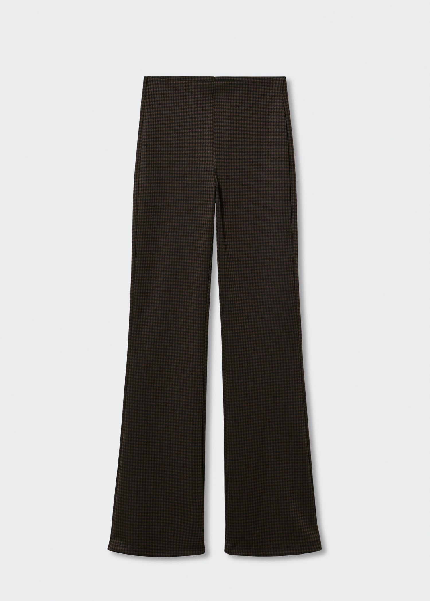 Printed flared trousers - Article without model