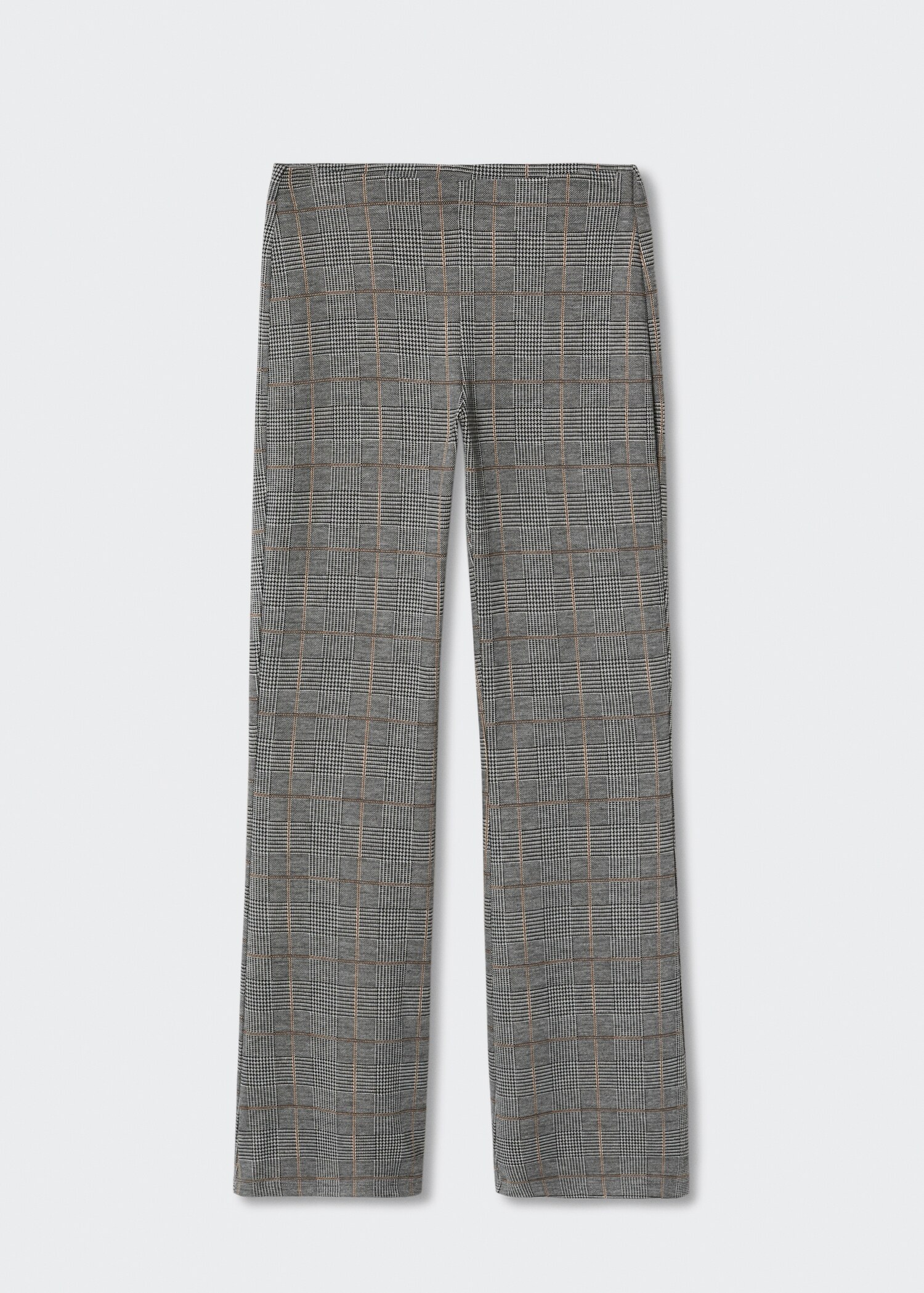 Printed flared trousers - Article without model