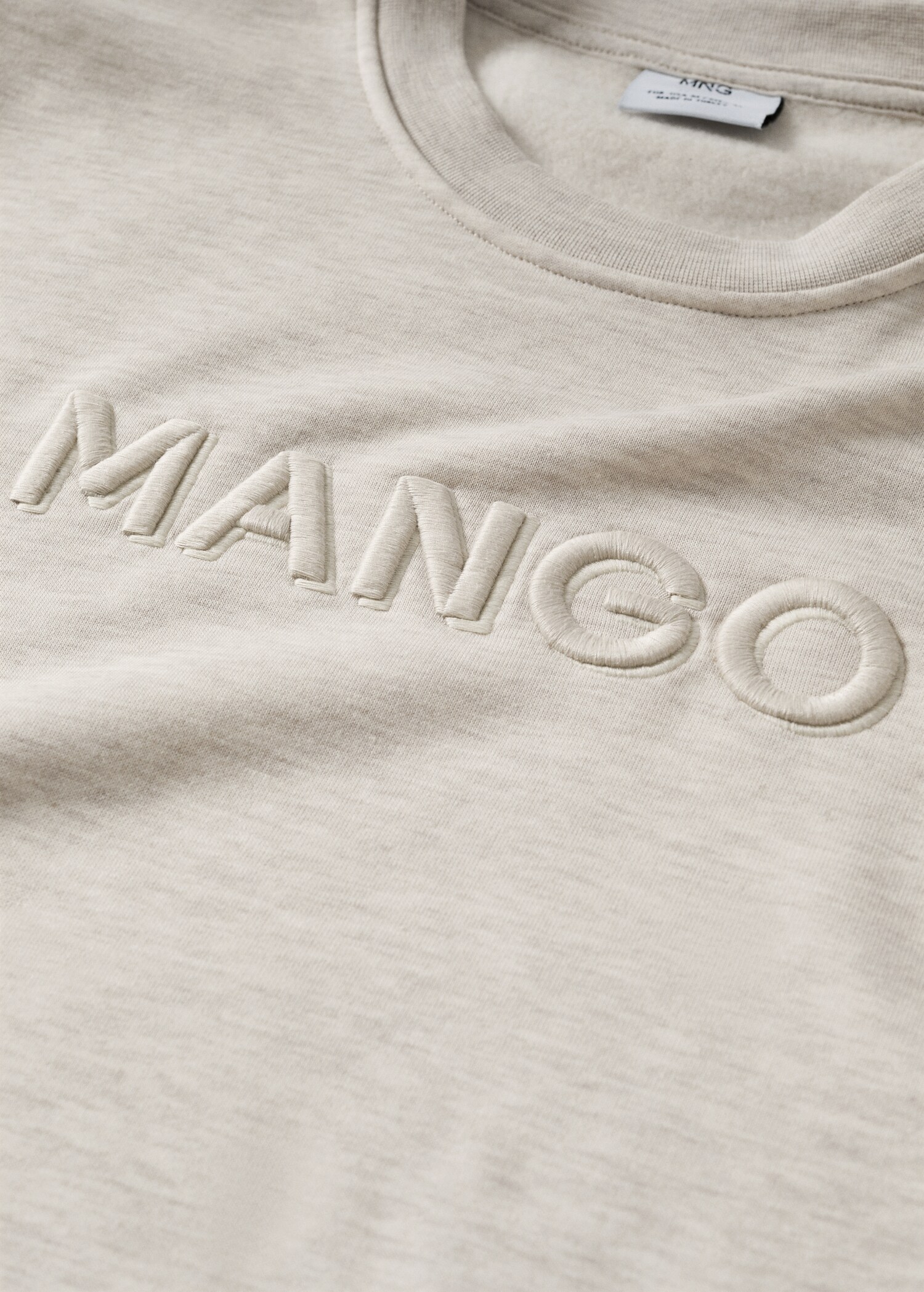 Baumwoll-Sweatshirt mit Logo - Detail des Artikels 8
