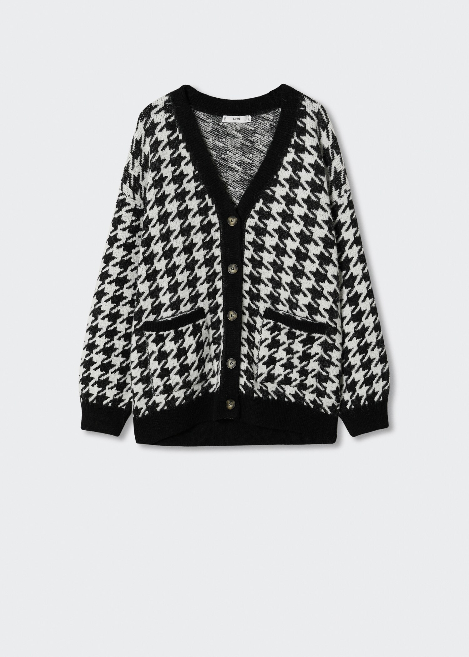 Pied-de-poule vest - Artikel zonder model