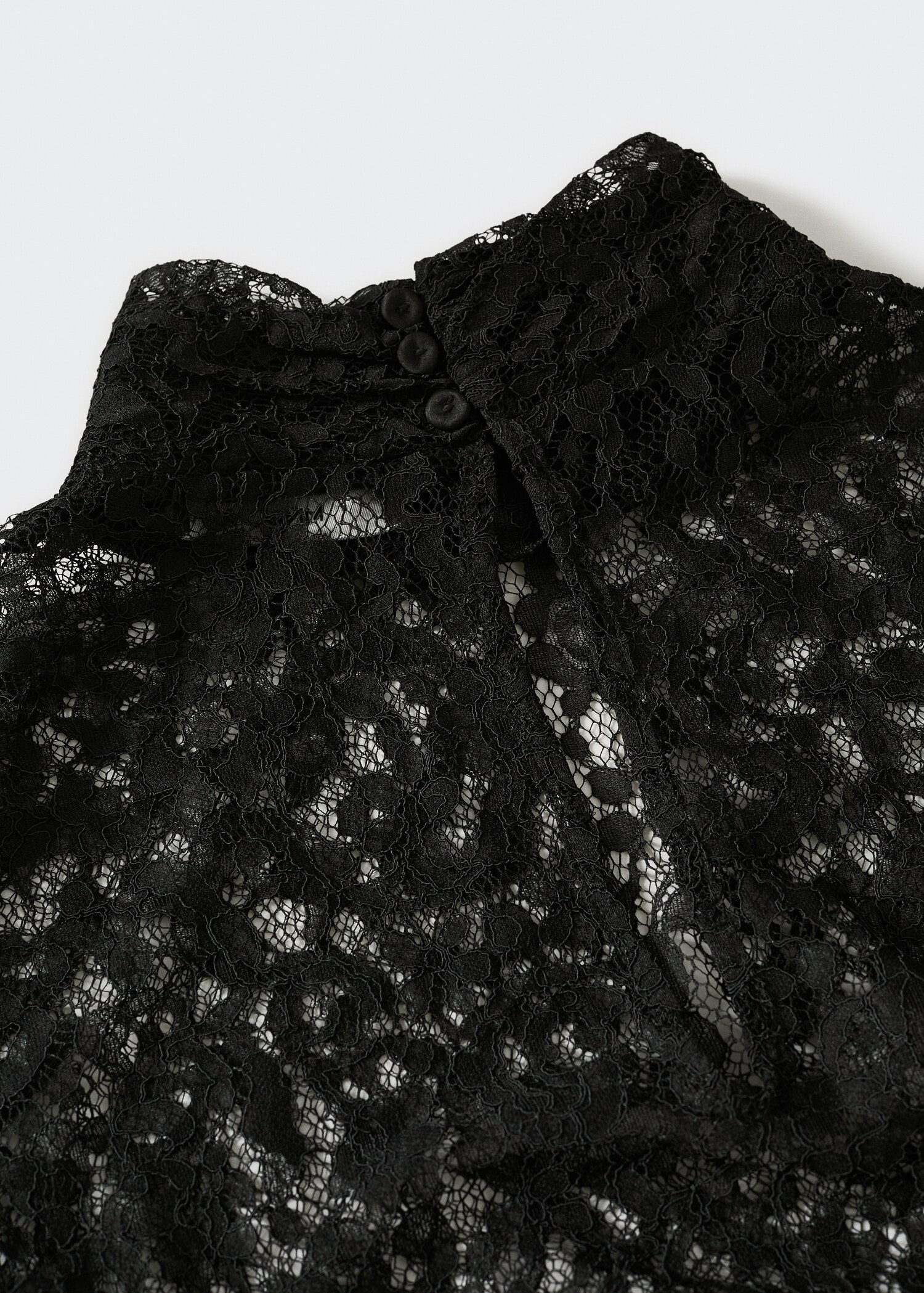 Guipur turtleneck blouse - Details of the article 8
