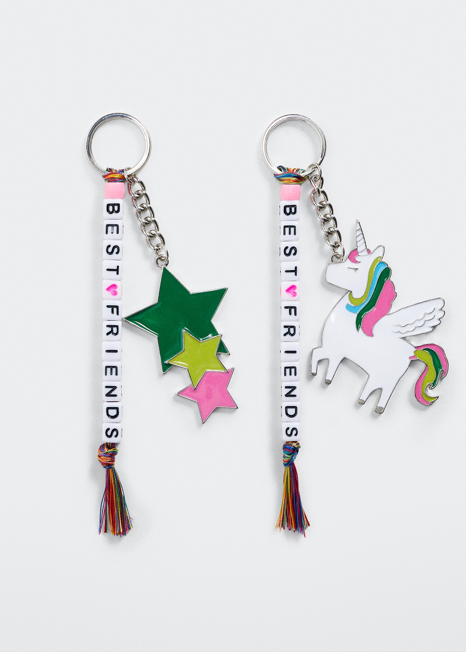Pack of 2 best friends keychains - Article without model