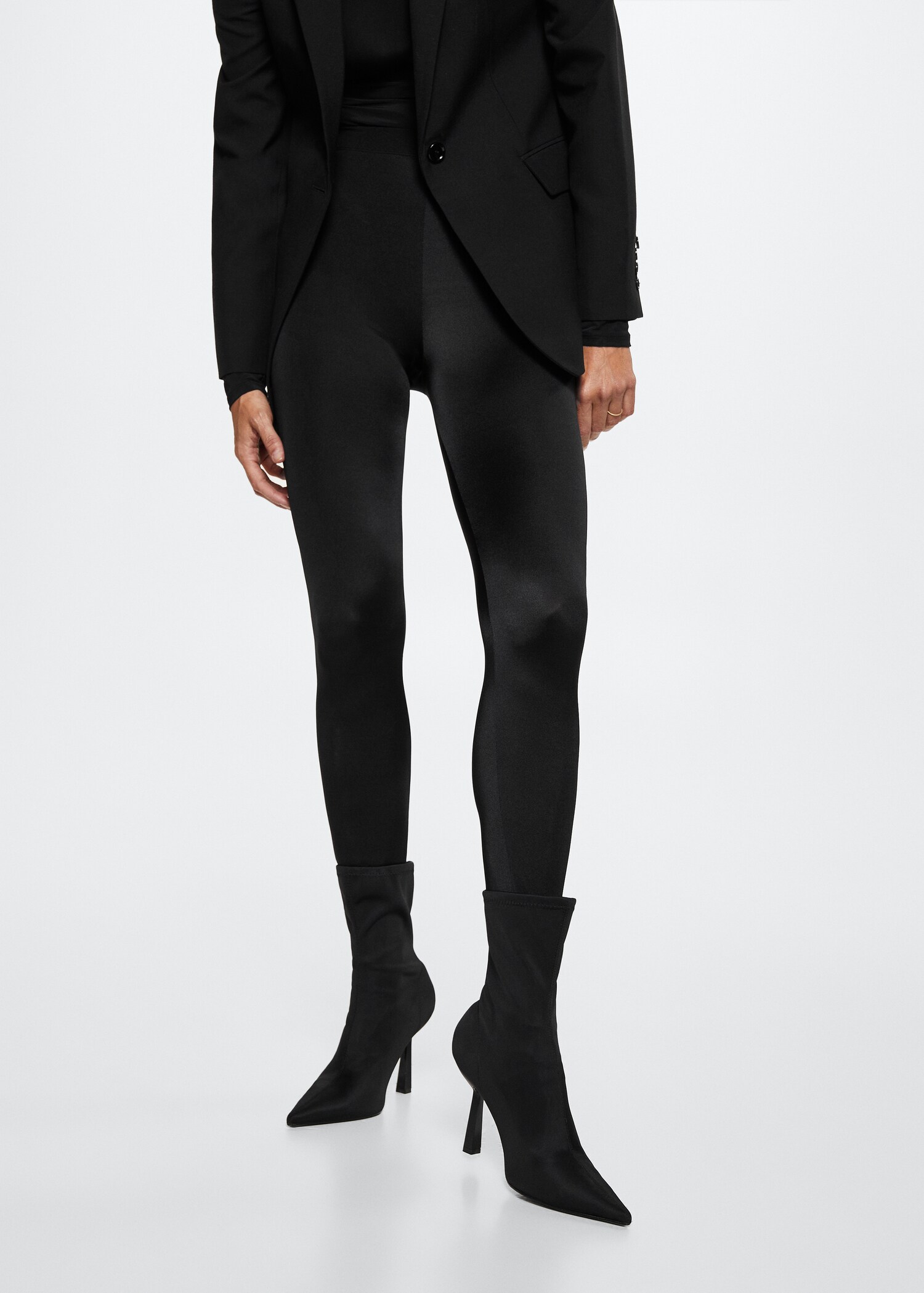 Legging satiné - Plan moyen