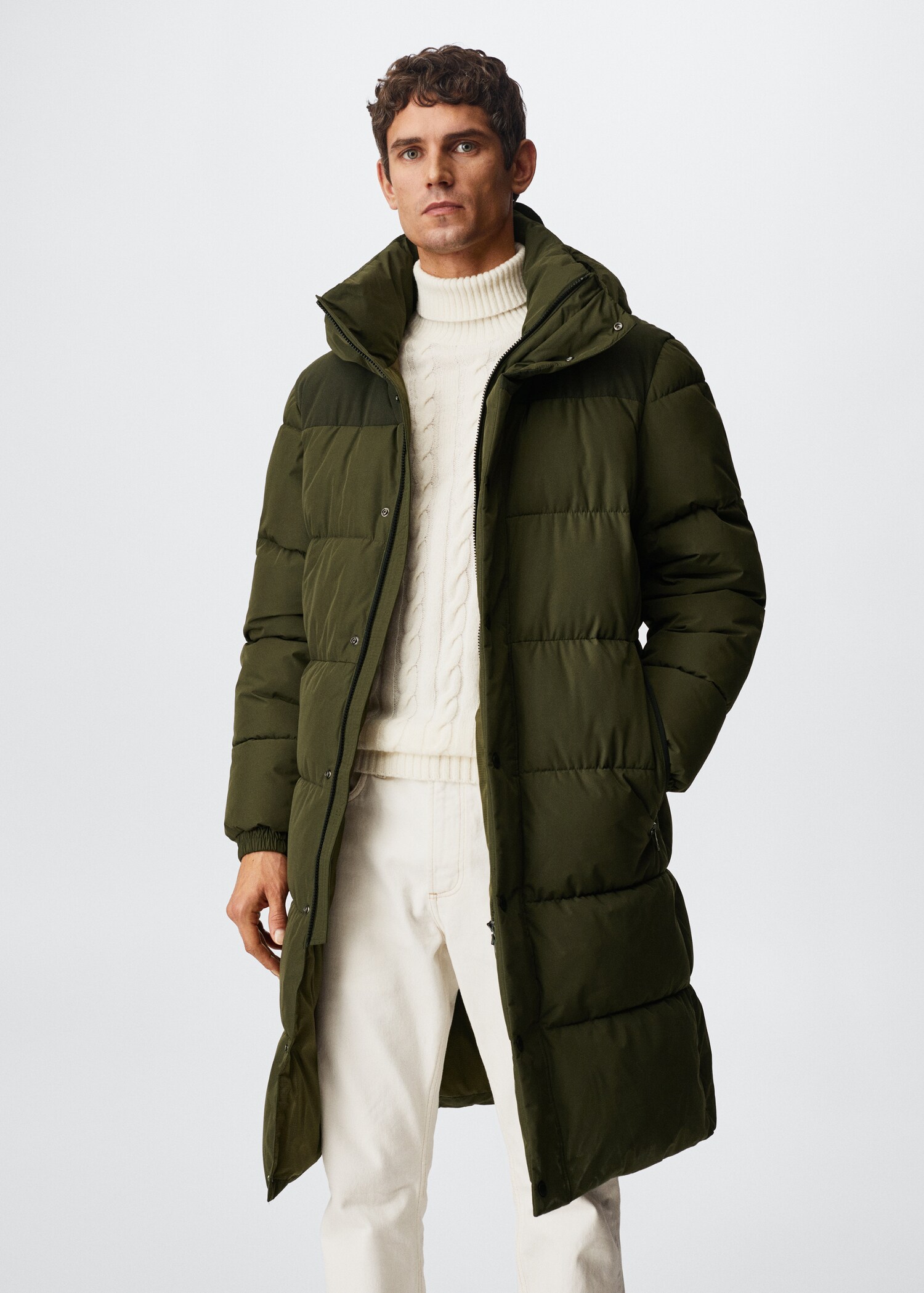 Thermoregulating long anorak - Medium plane