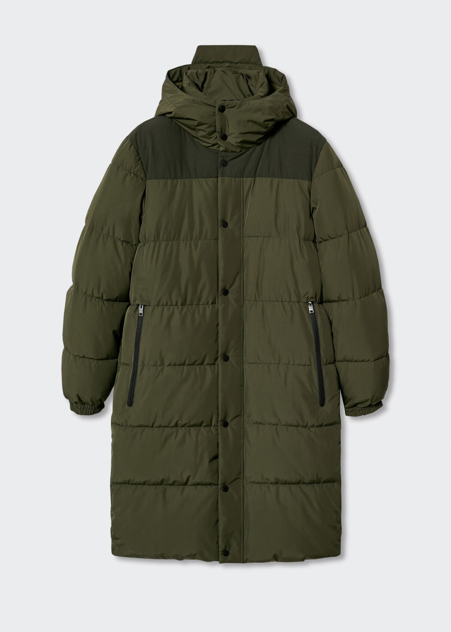 Thermoregulating long anorak - Article without model