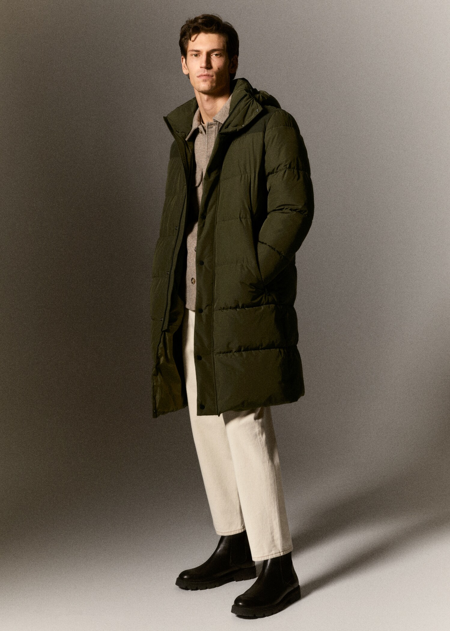 Thermoregulating long anorak - Details of the article 5