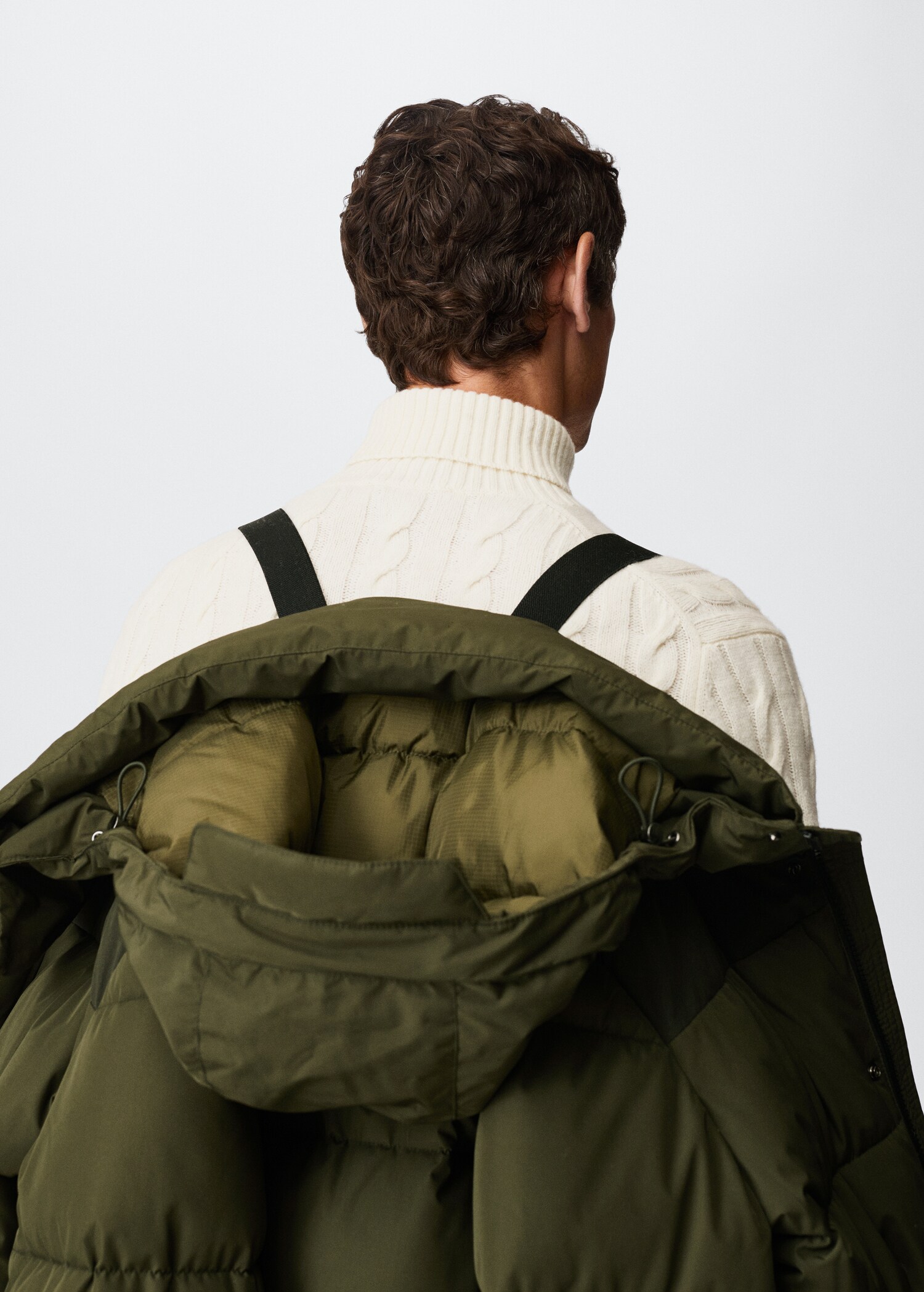 Thermoregulating long anorak - Details of the article 6