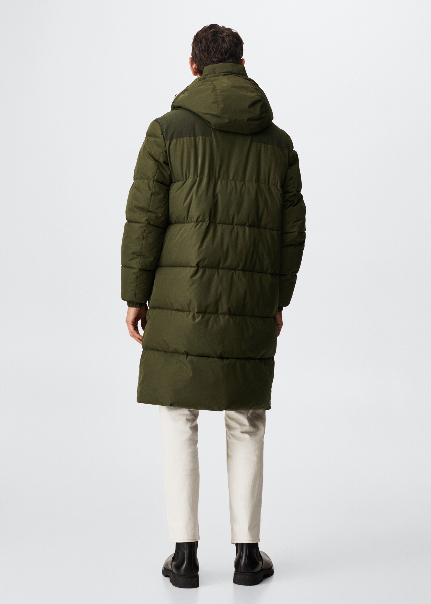 Thermoregulating long anorak - Reverse of the article