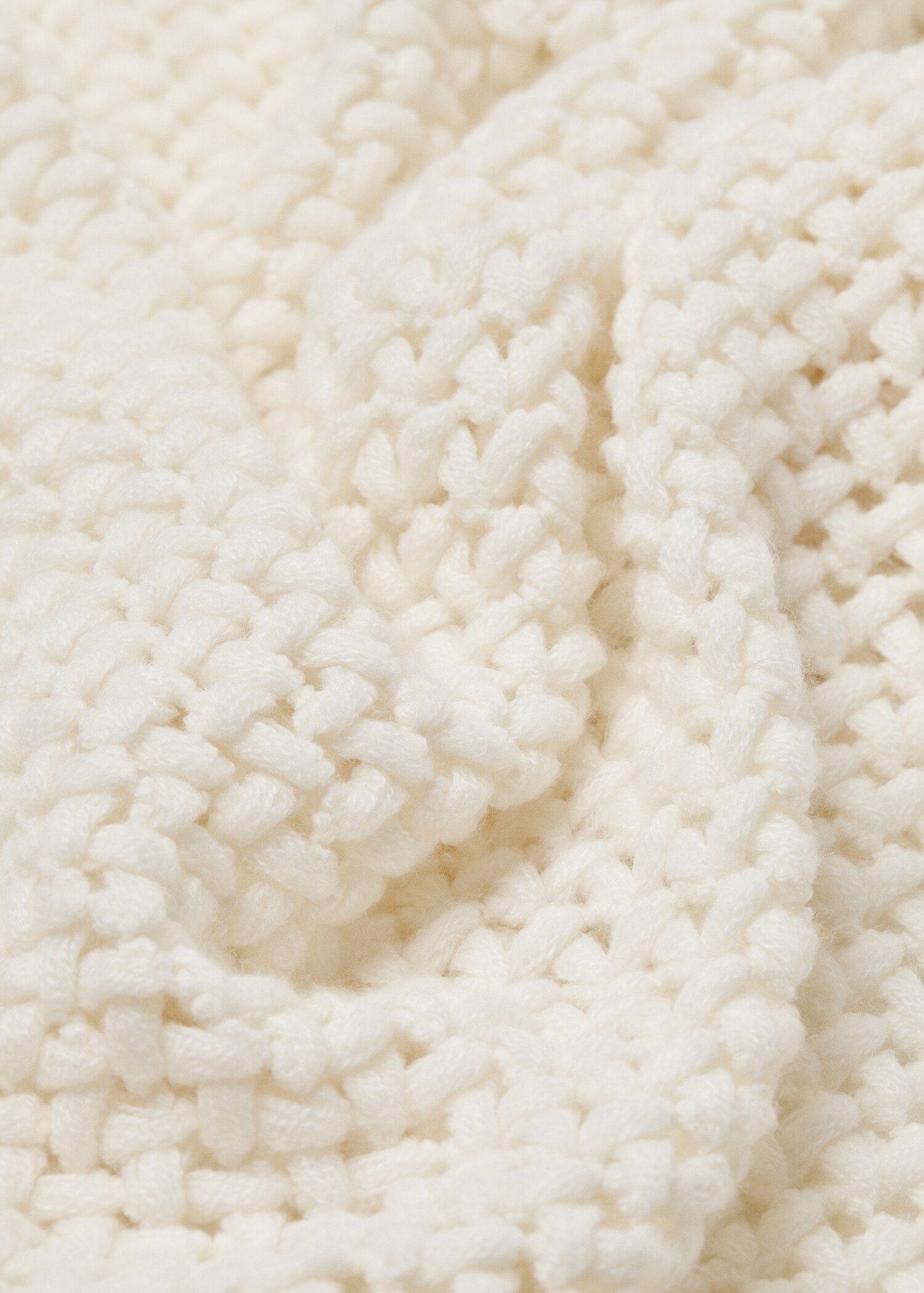Open knit blanket 130x180cm - Details of the article 2