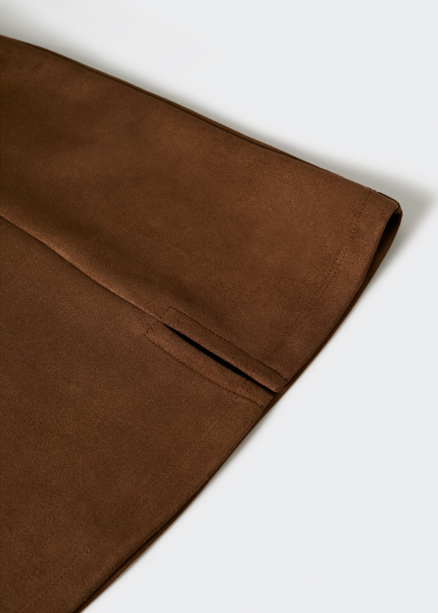 Suede mini-skirt - Details of the article 8