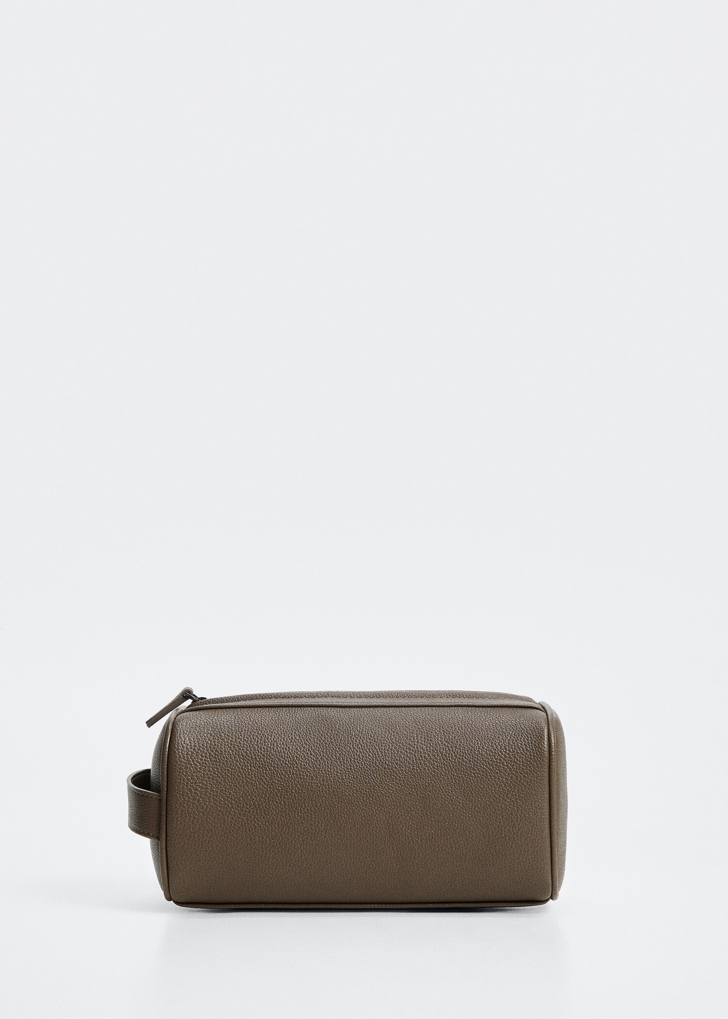 Leather-effect toiletry bag - Article without model