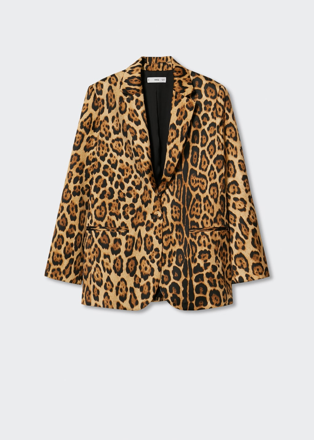 Leopard print suit jacket best sale