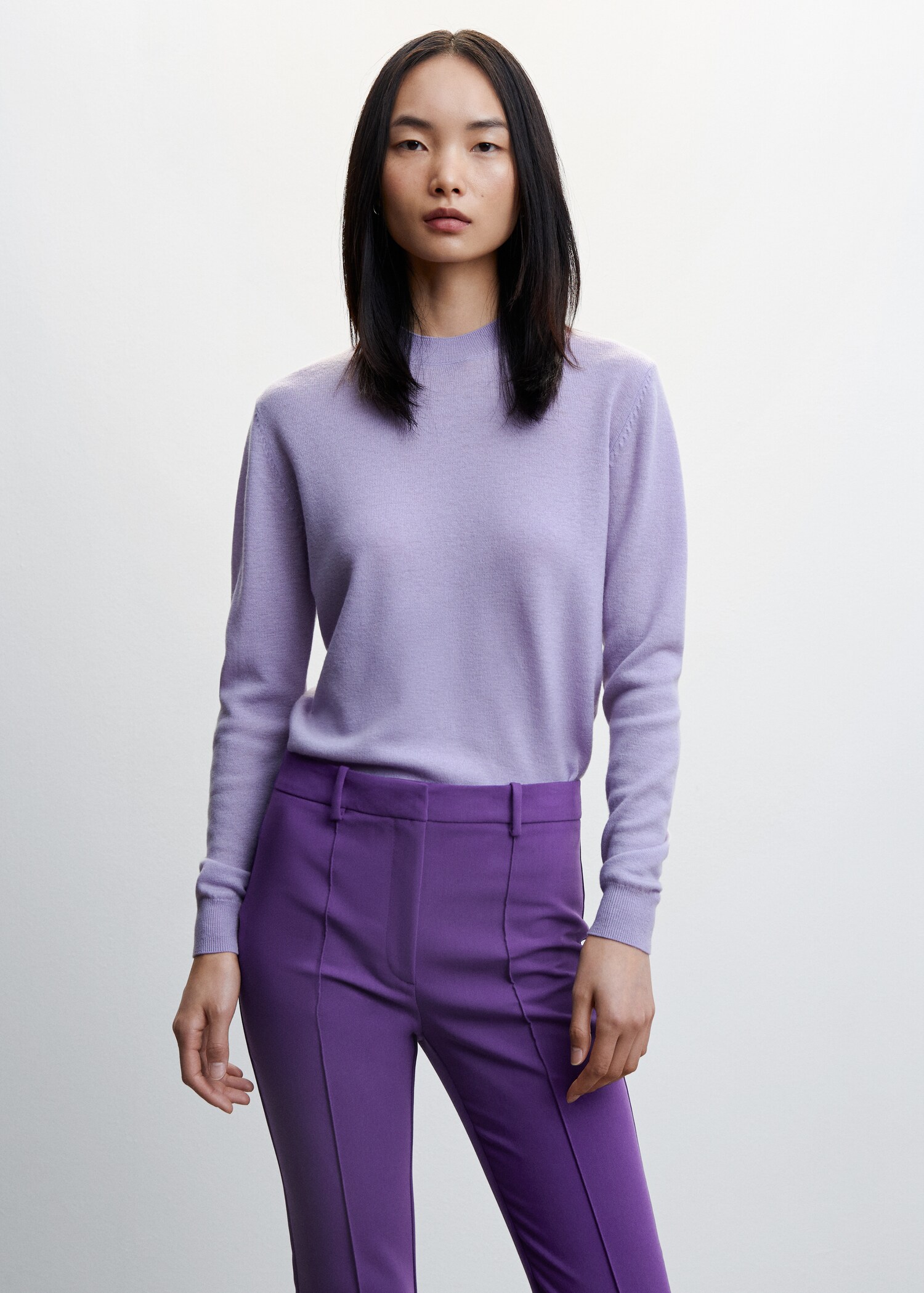 Straight suit pants - Details of the article 1