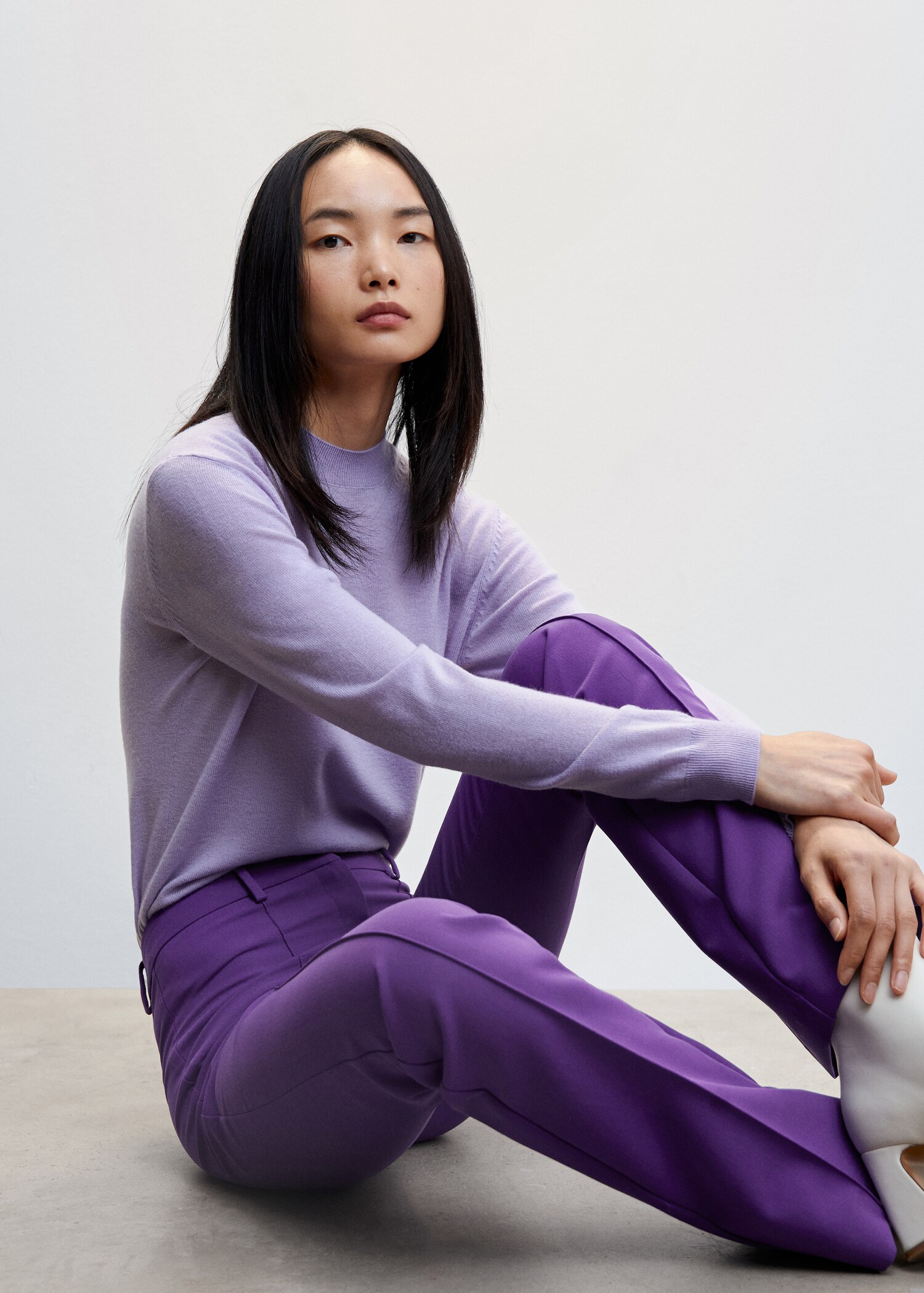 Straight suit pants - Details of the article 2