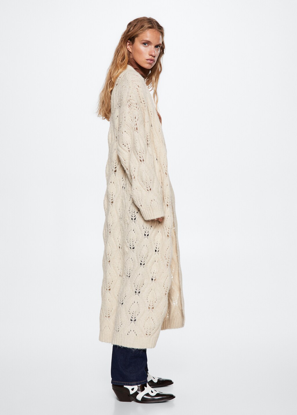 Gilet long femme mango hotsell