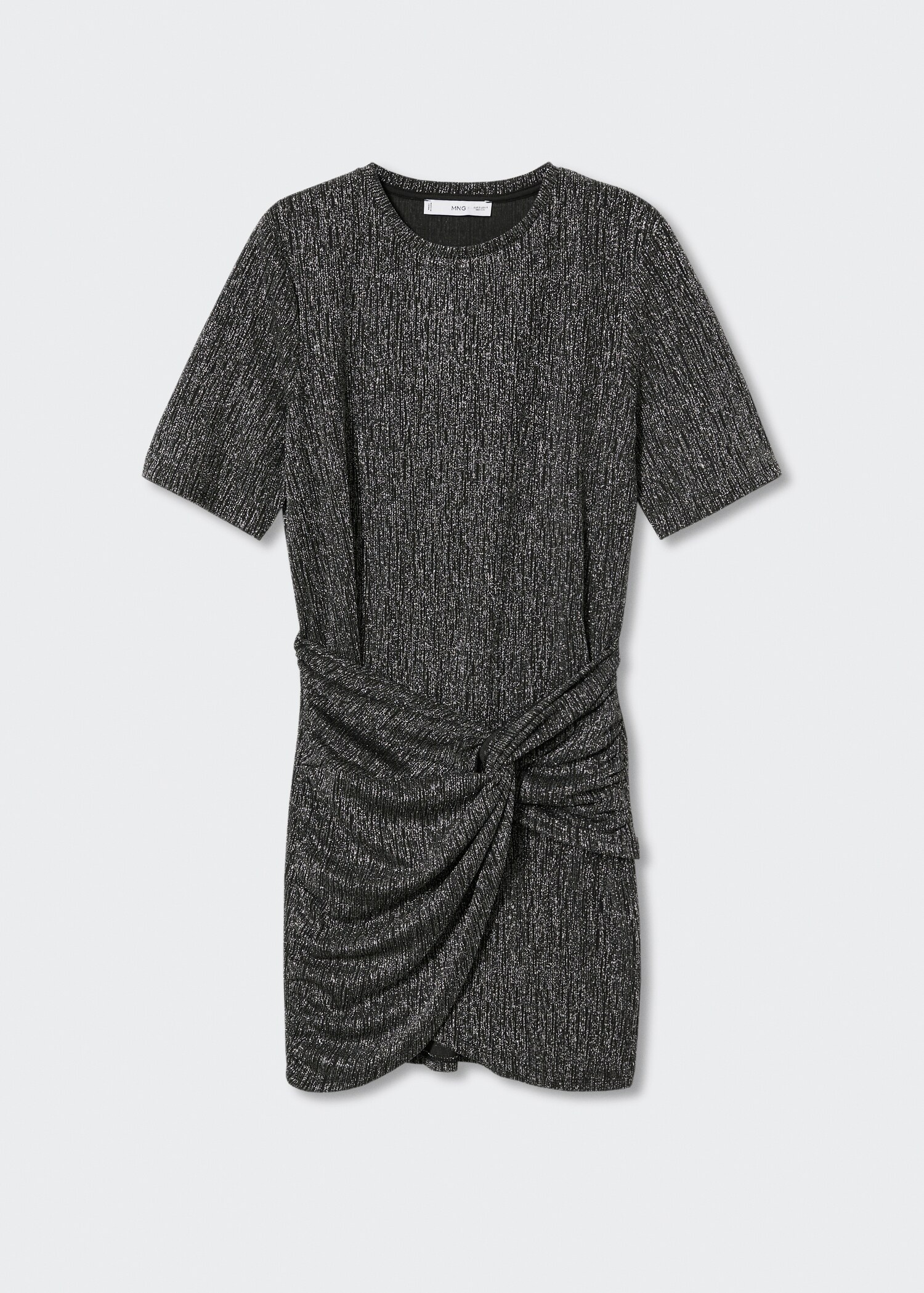 Lurex-kjole med knute - Artikkel uten modell