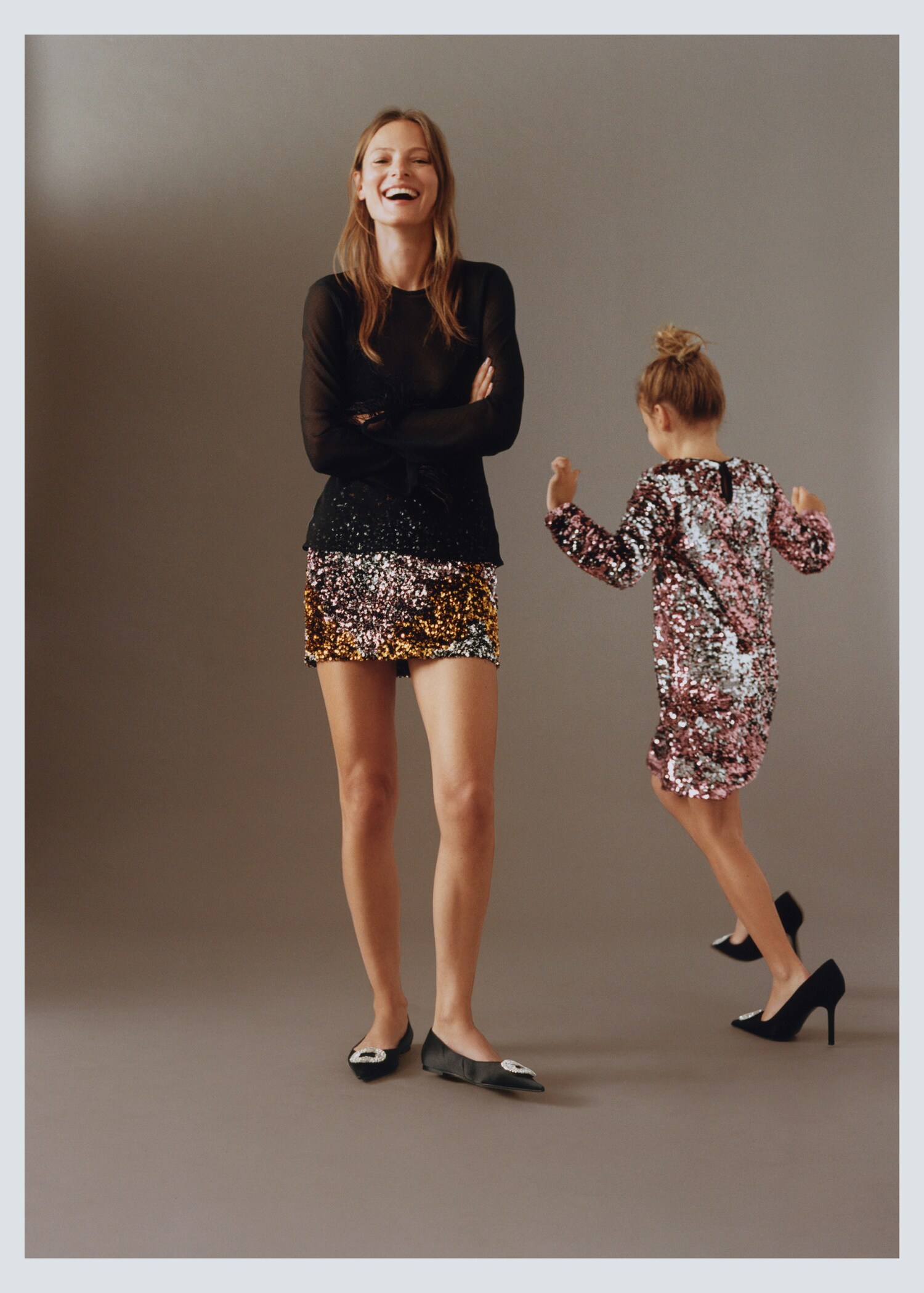 Sequin miniskirt - Details of the article 6
