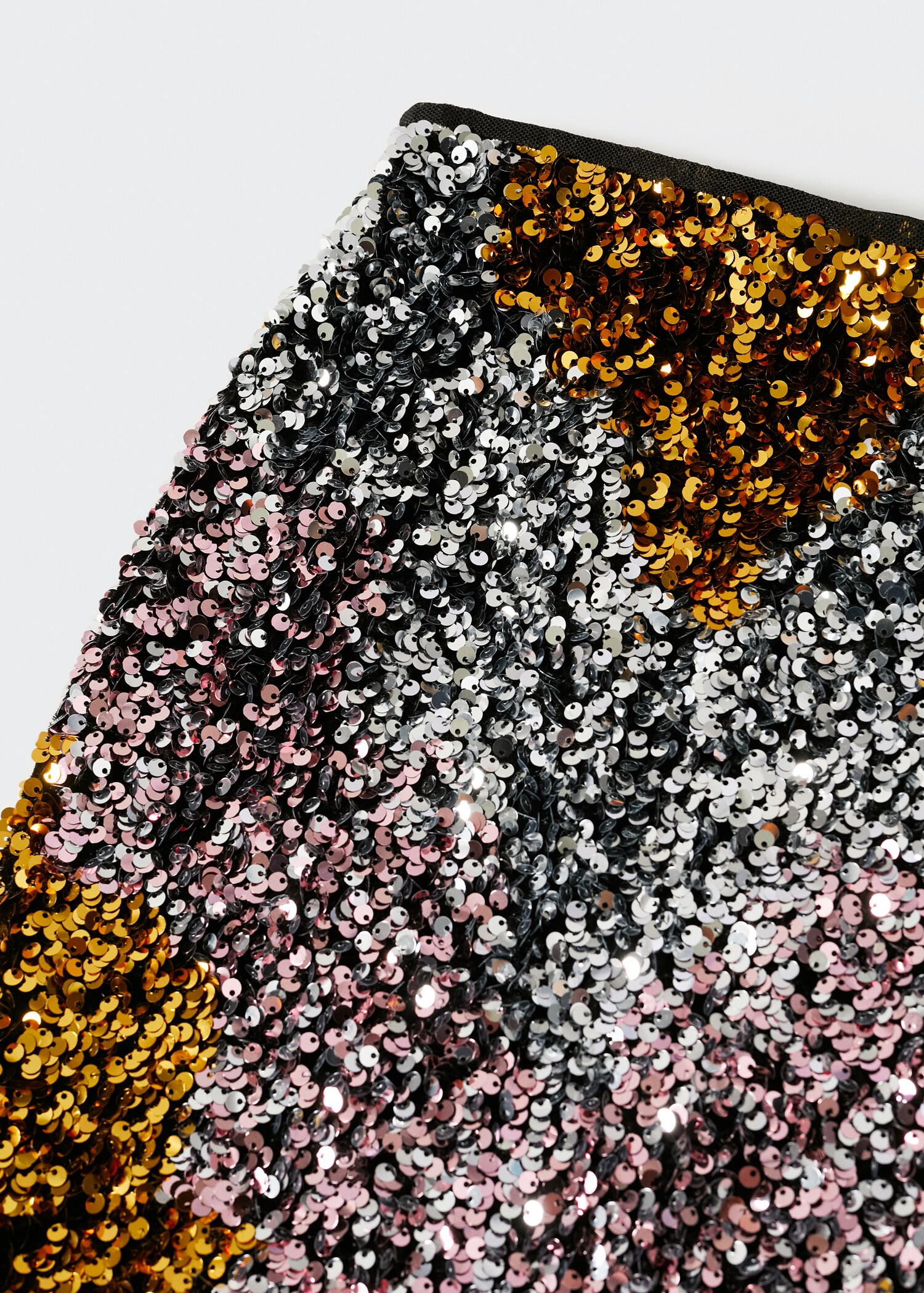 Sequin miniskirt - Details of the article 8
