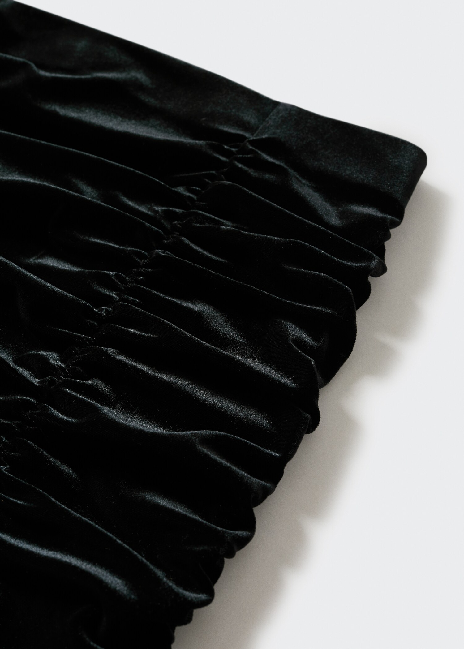 Velvet mini-skirt - Details of the article 8