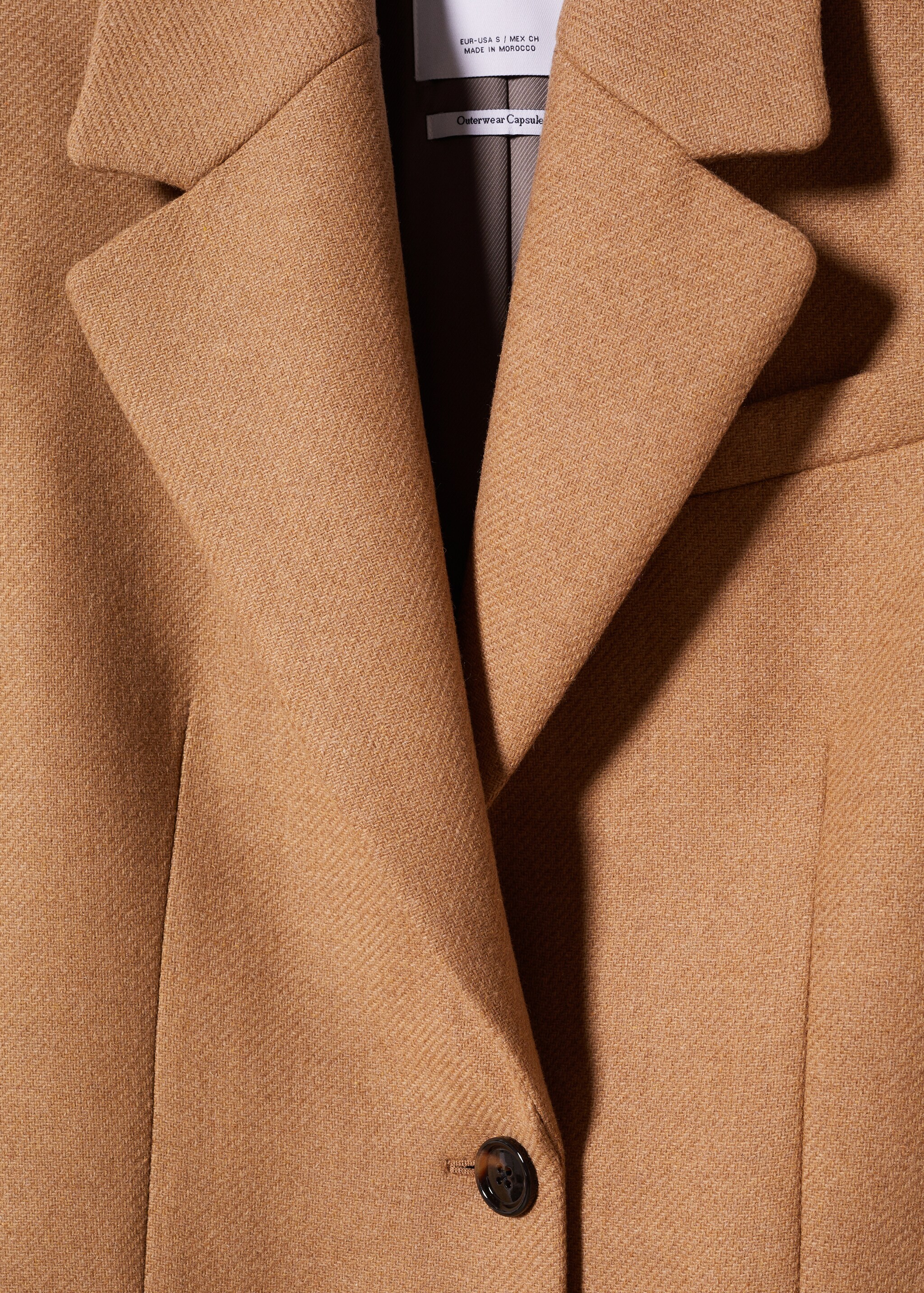 Wool overcoat - Details of the article 8