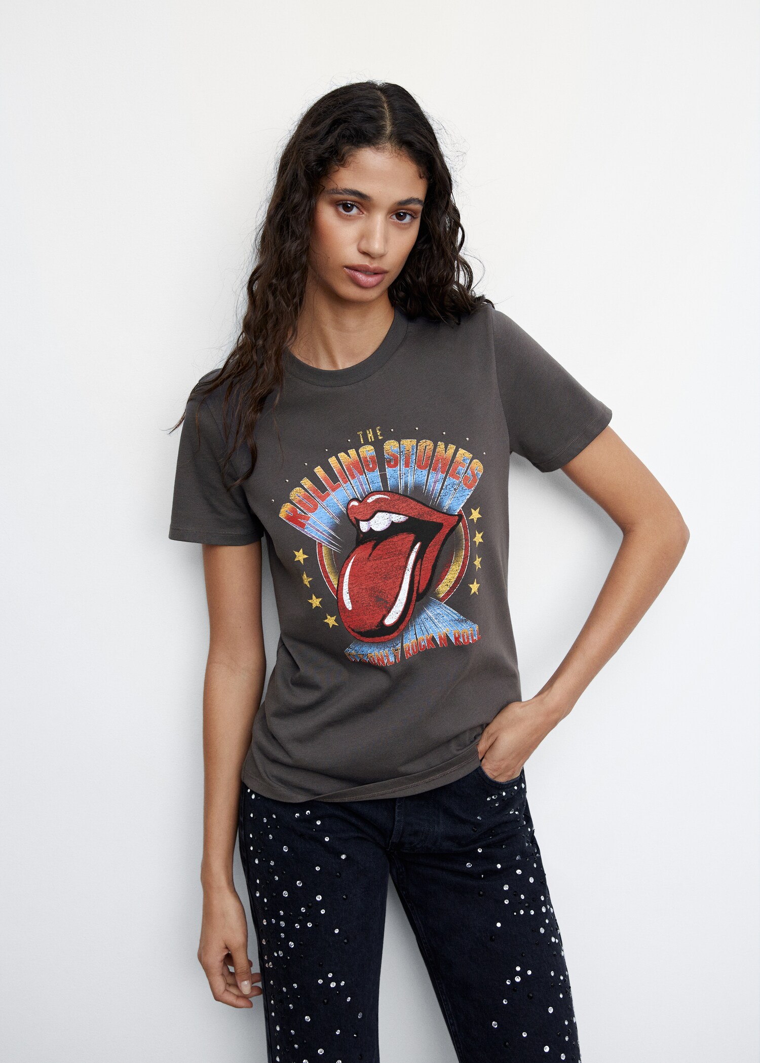 T-shirt The Rolling Stones - Plan moyen