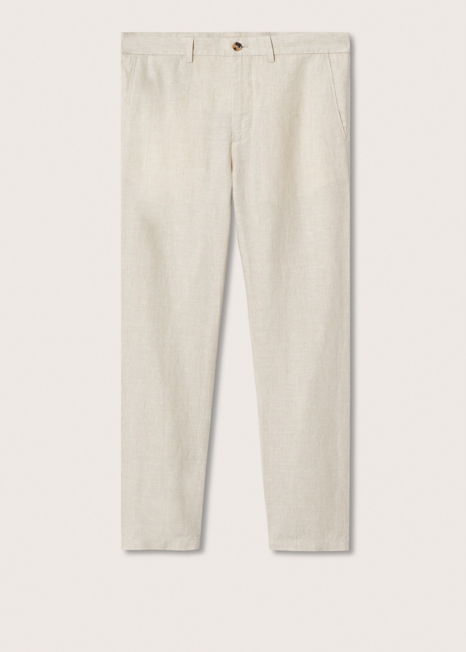 Pantalon lin slim fit - Article sans modèle