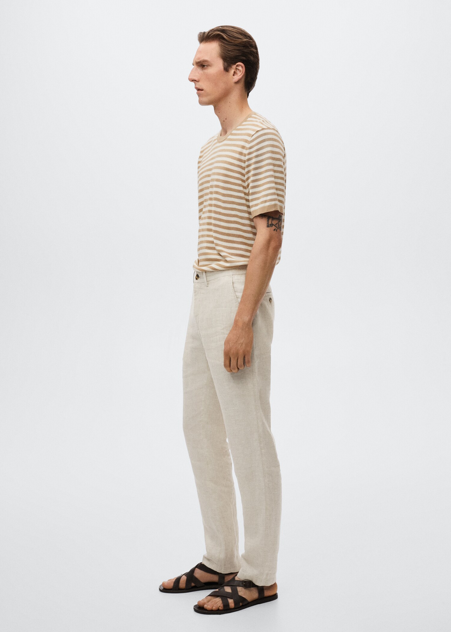 Pantalon lin slim fit - Détail de l'article 2