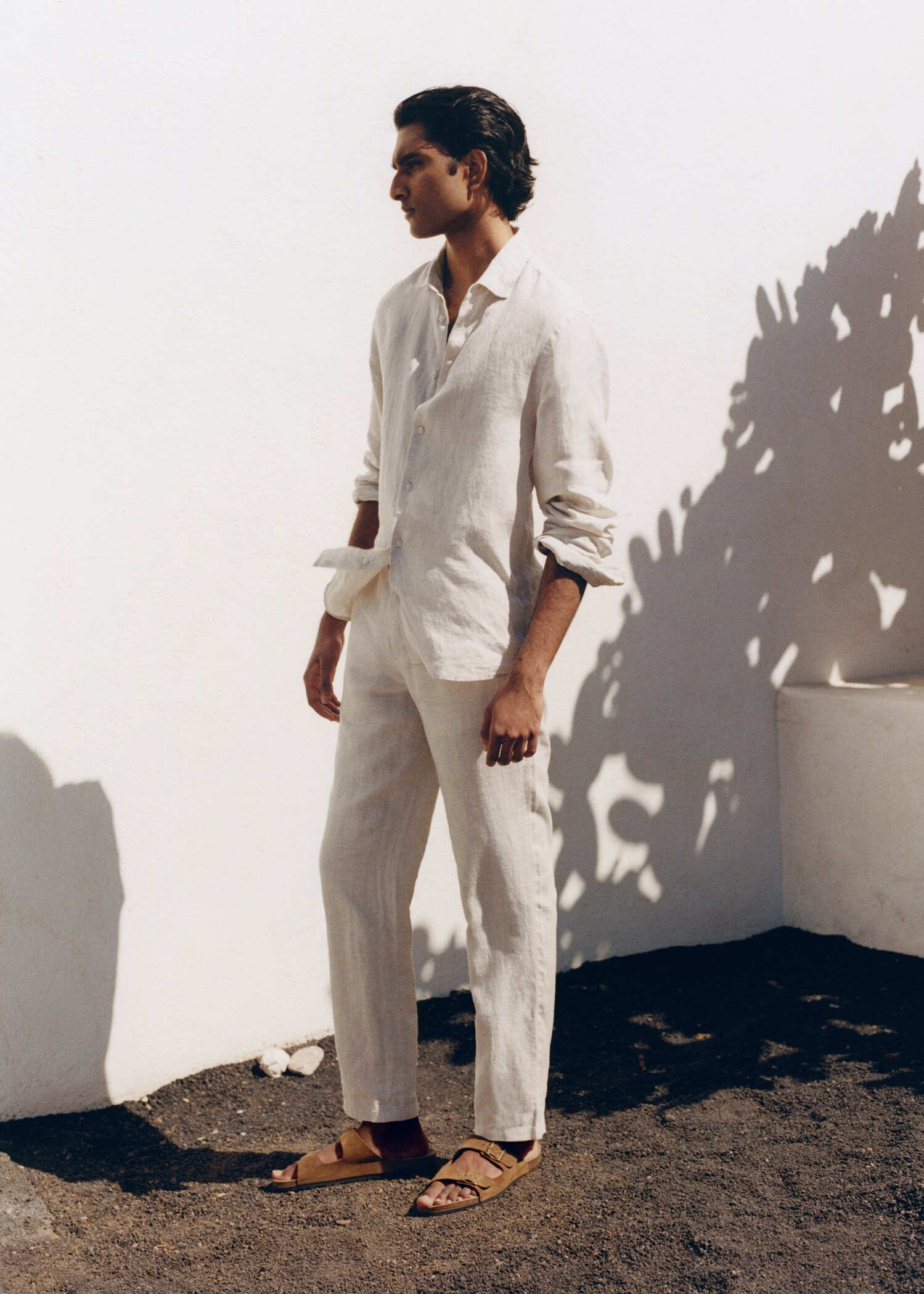Pantalon lin slim fit - Détail de l'article 5