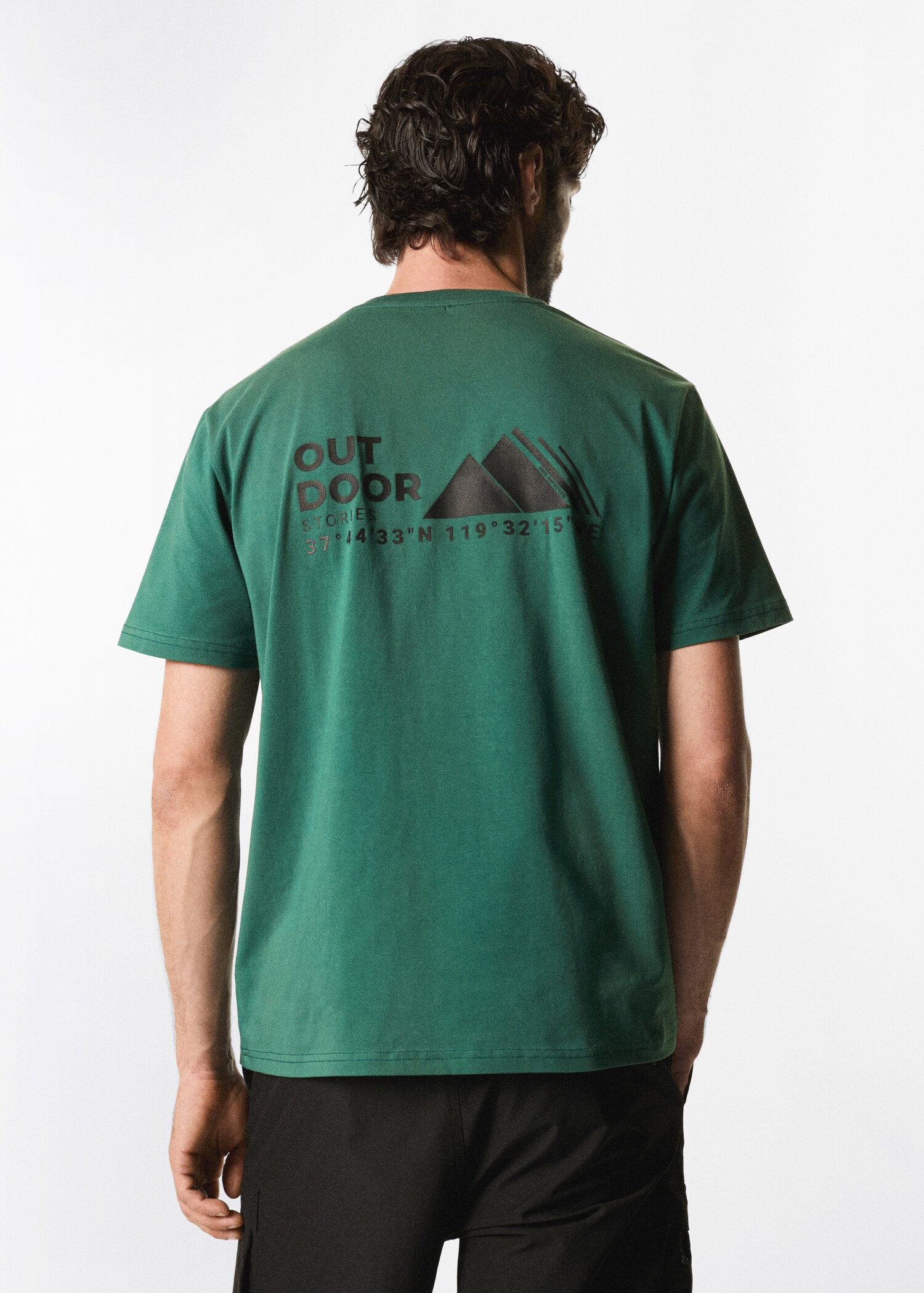 T-shirt respirant imprimé - Verso de l’article