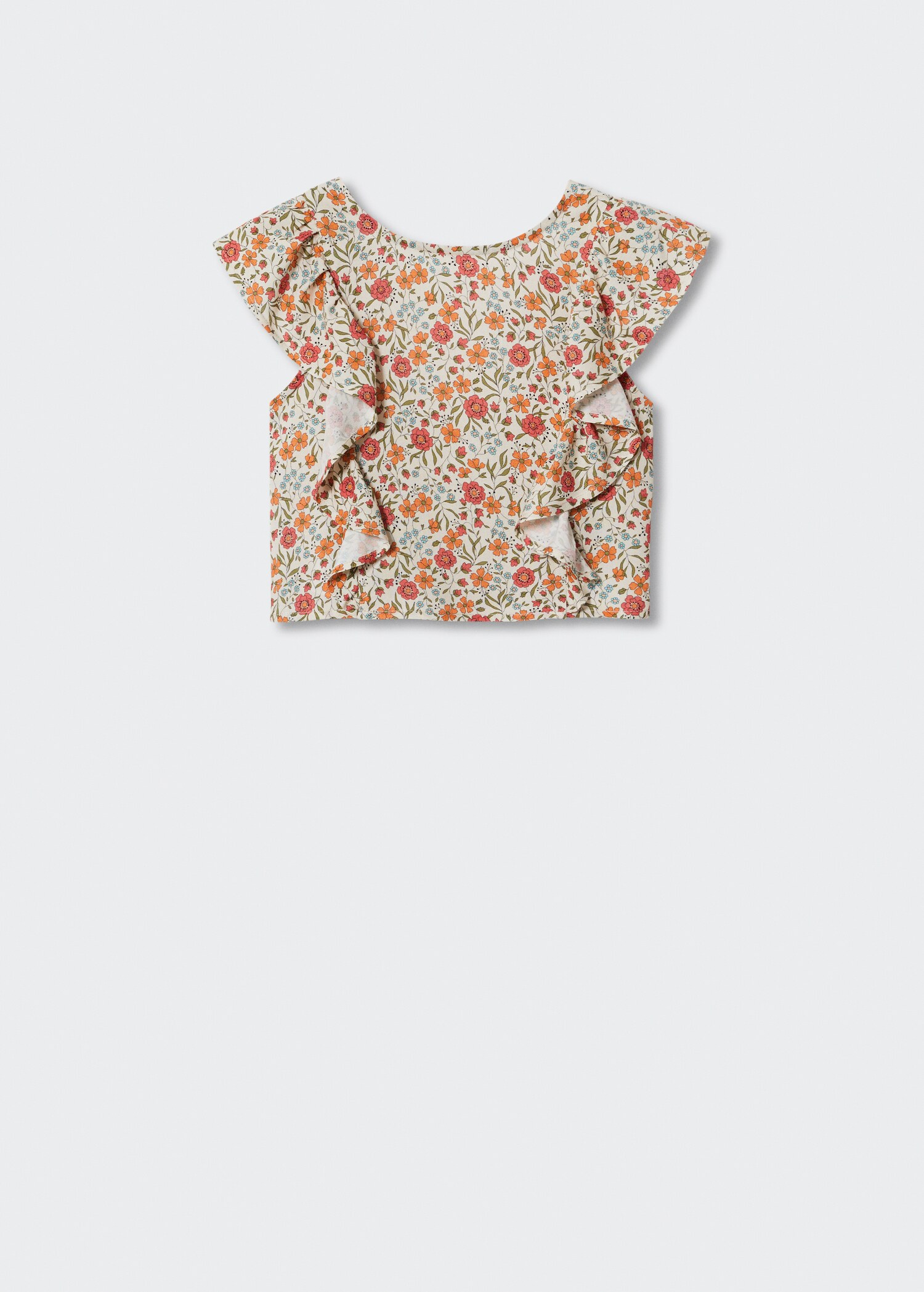 Bluse mit Blumenmuster - Artikel ohne Model