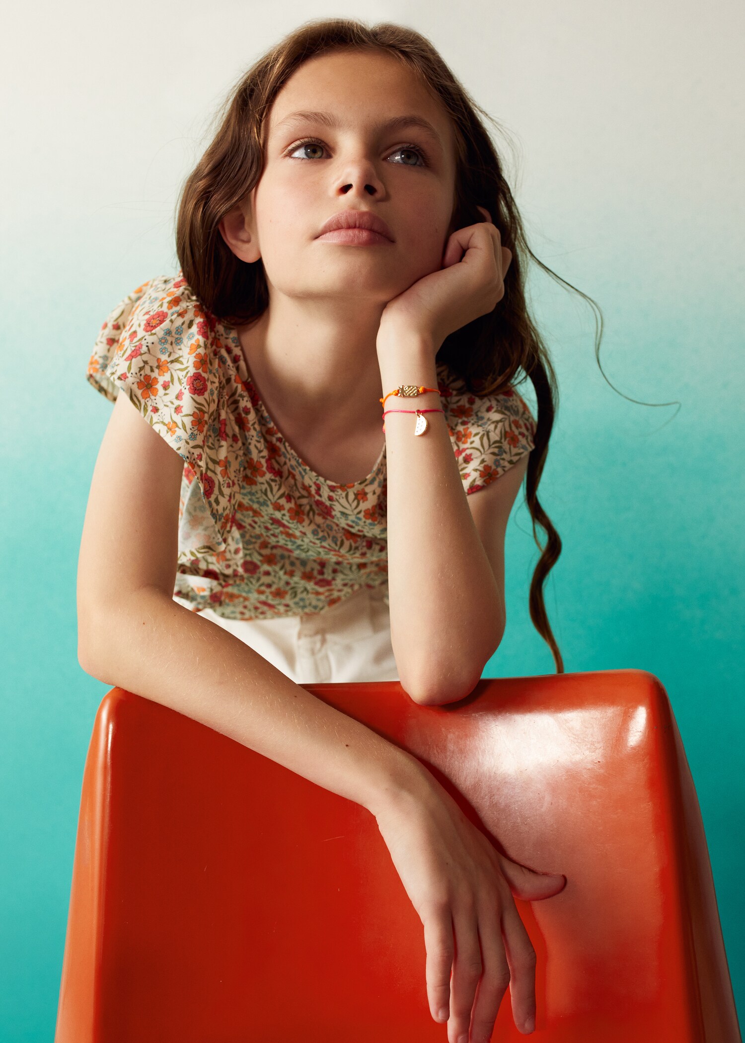 Bluse mit Blumenmuster - Detail des Artikels 5
