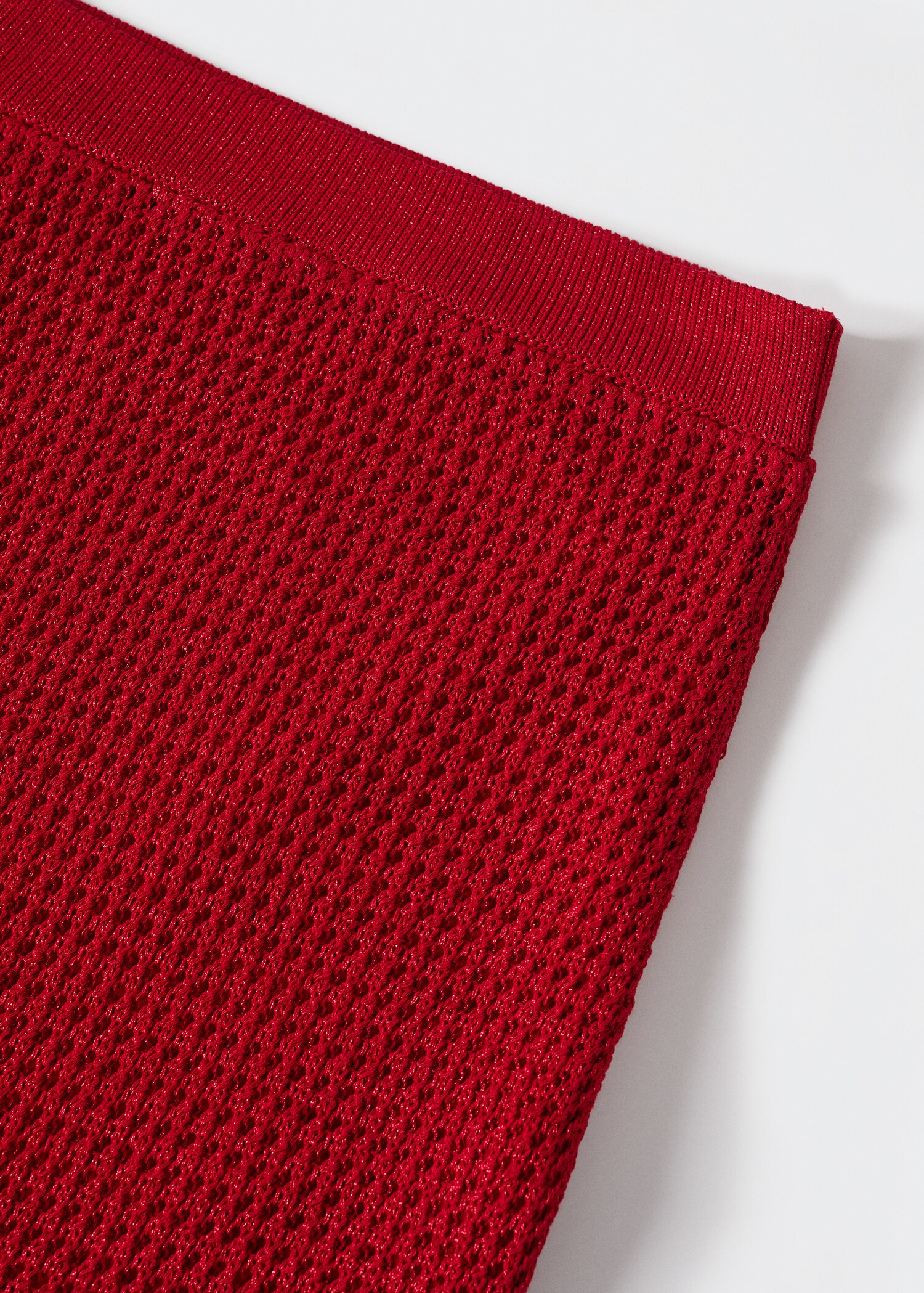 Openwork knitted skirt - Details of the article 8