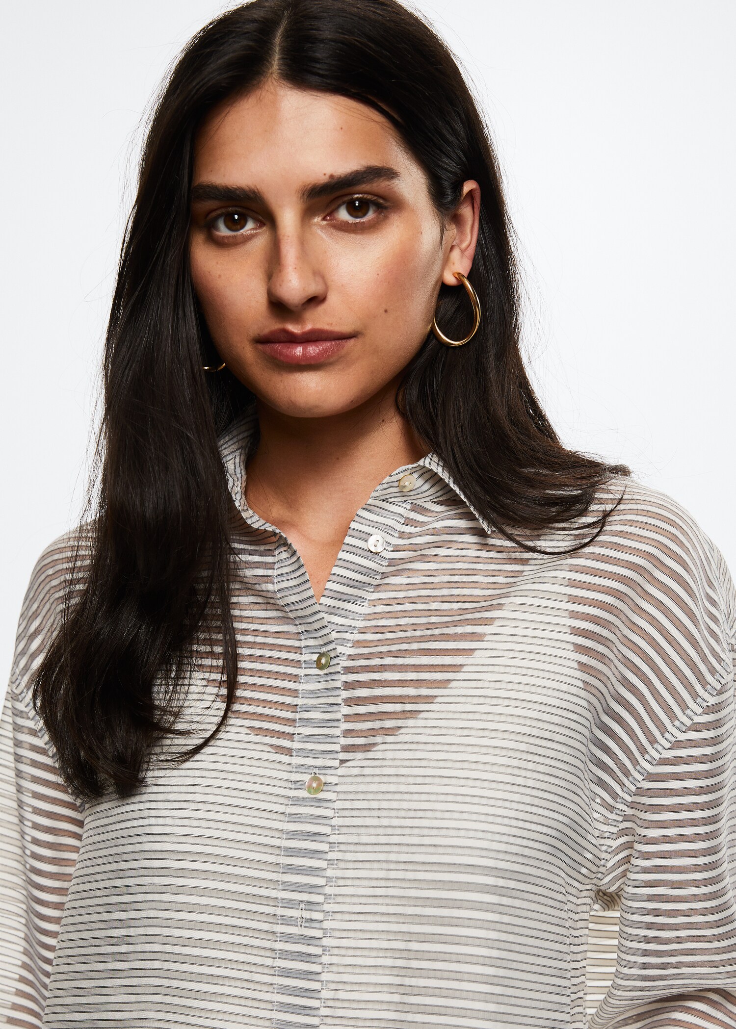 Camisa oversize rayas - Detalle del artículo 2