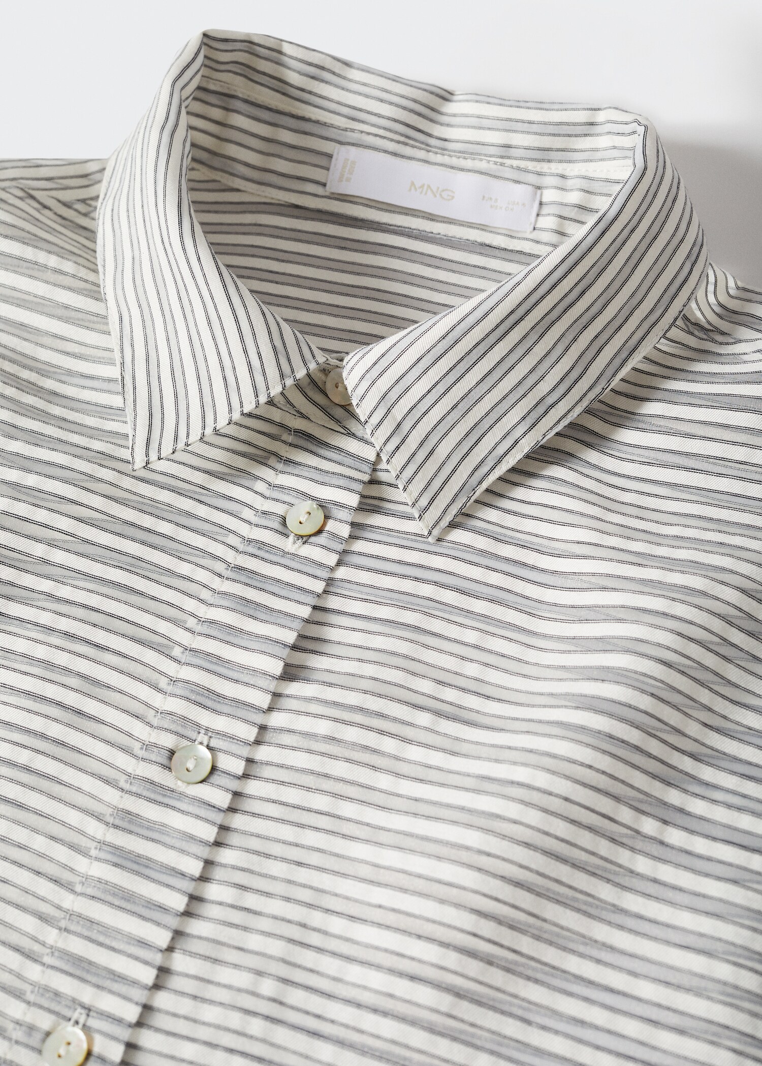 Camisa oversize rayas - Detalle del artículo 8