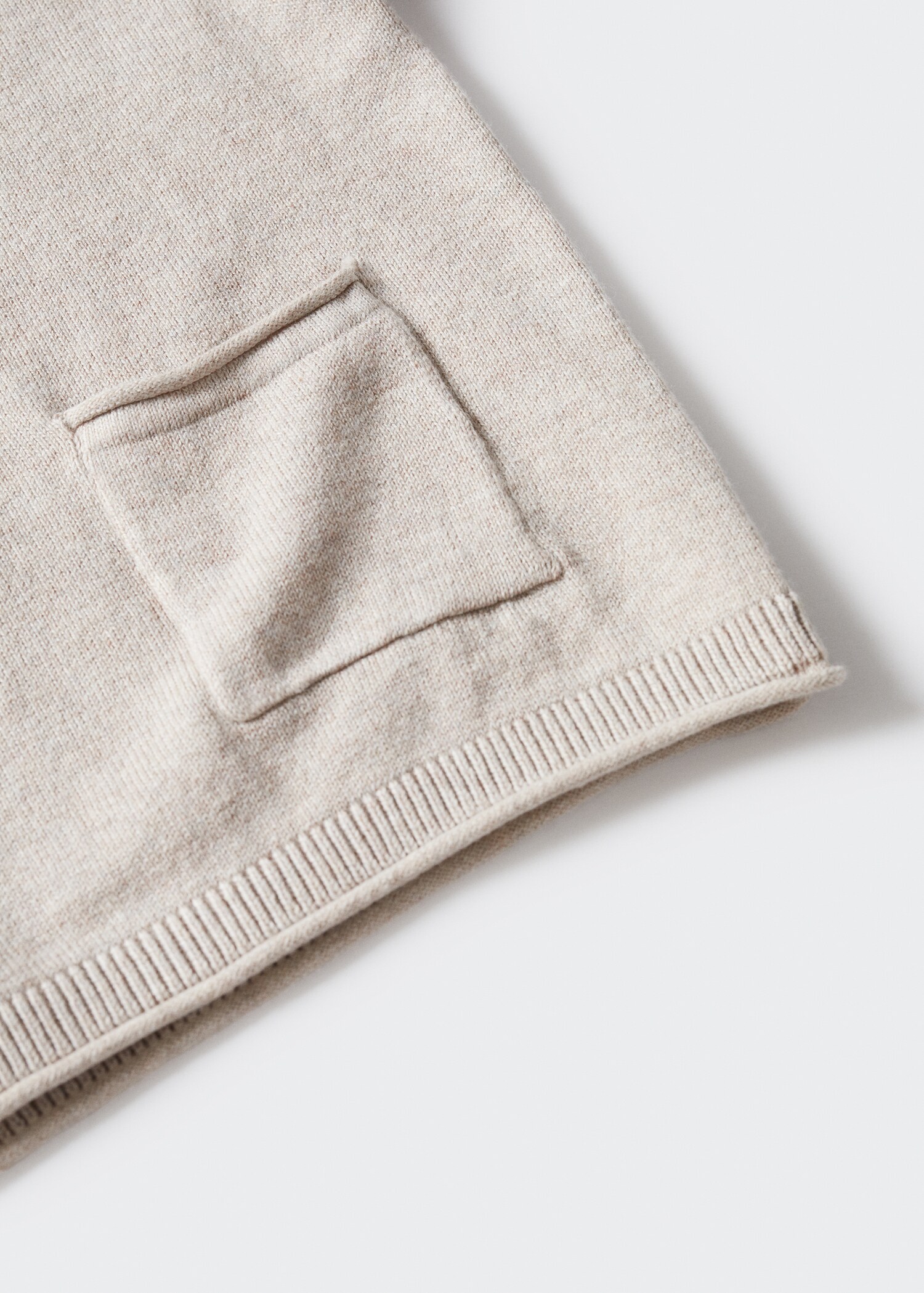 Knit pocket sweater - Details of the article 8