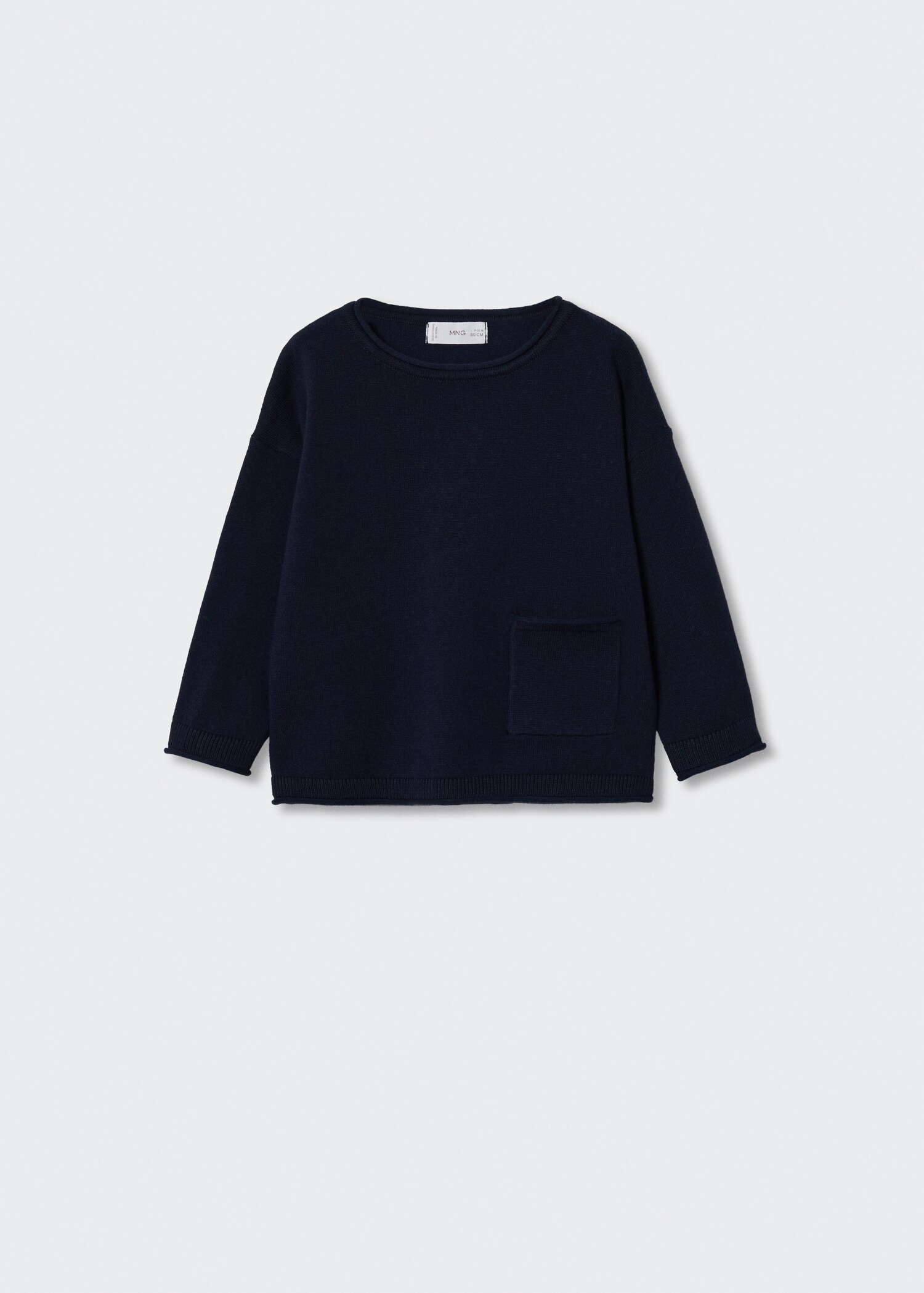 Knit pocket sweater - Article without model