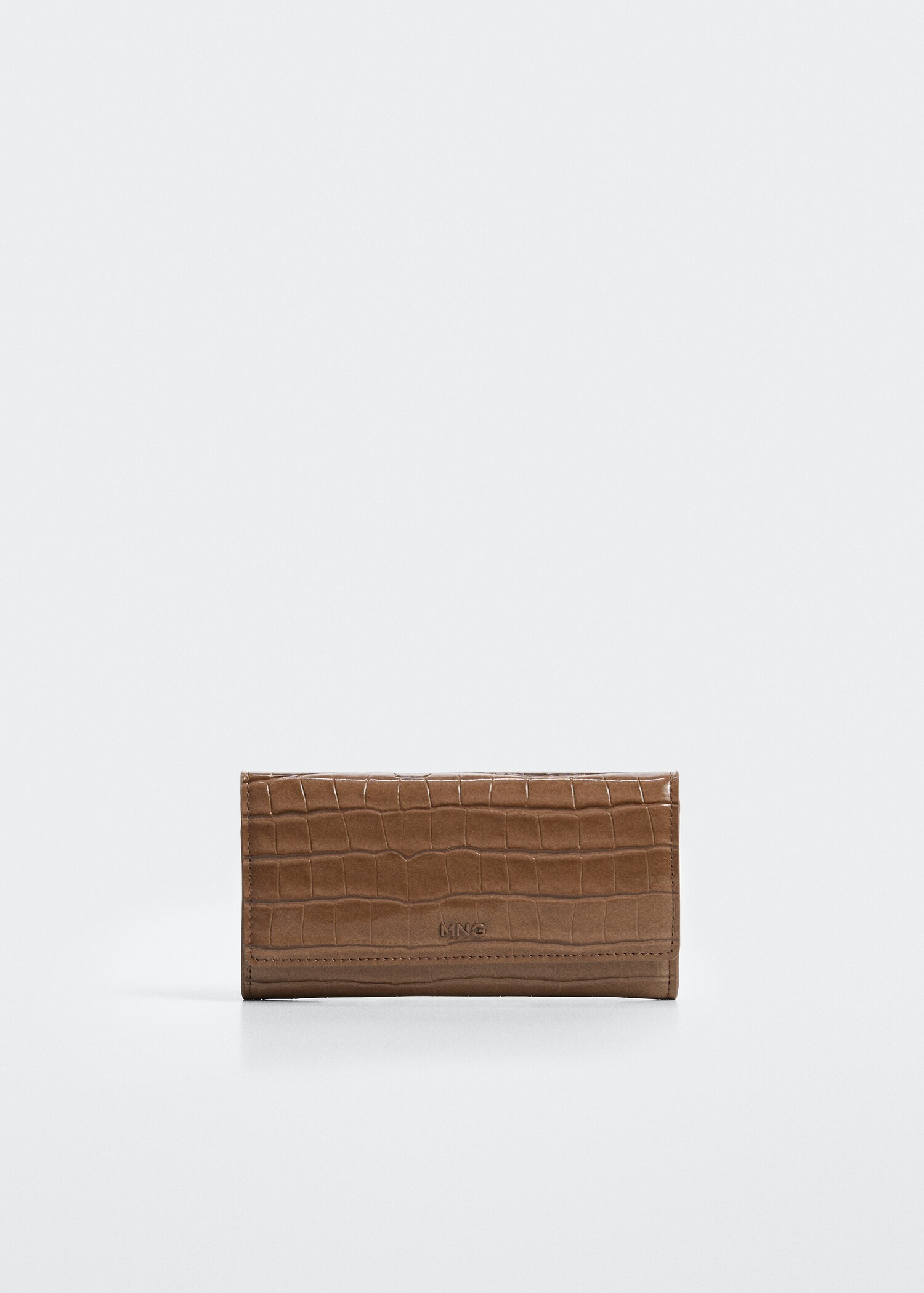 Croc-effect wallet - Article without model
