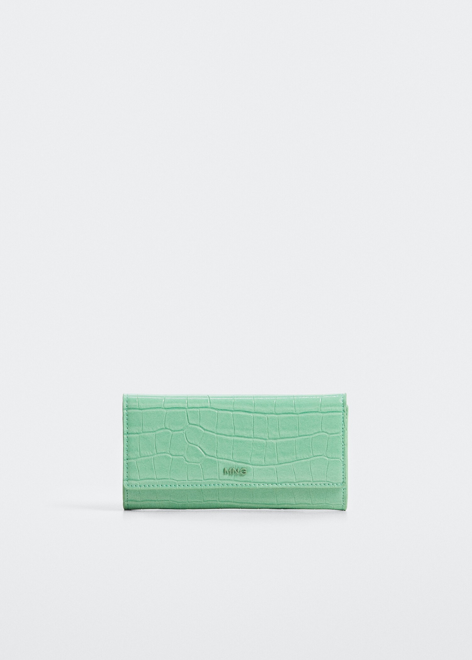 Croc-effect wallet - Article without model