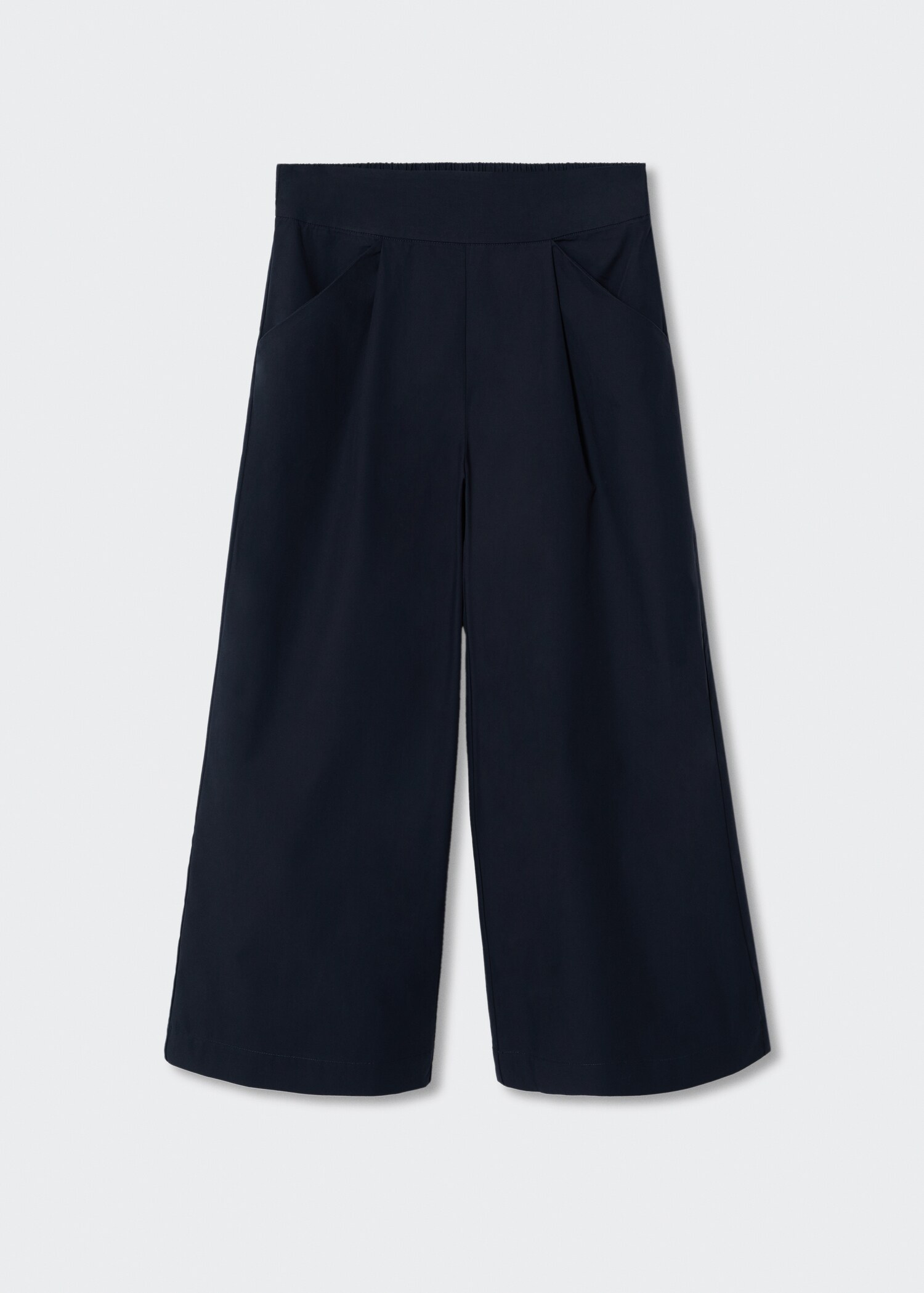 100% cotton culotte trousers  - Article without model