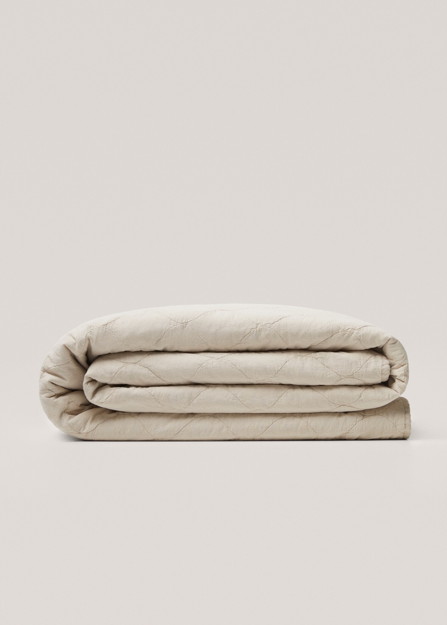 Padded cotton quilt Superking bed - Article without model