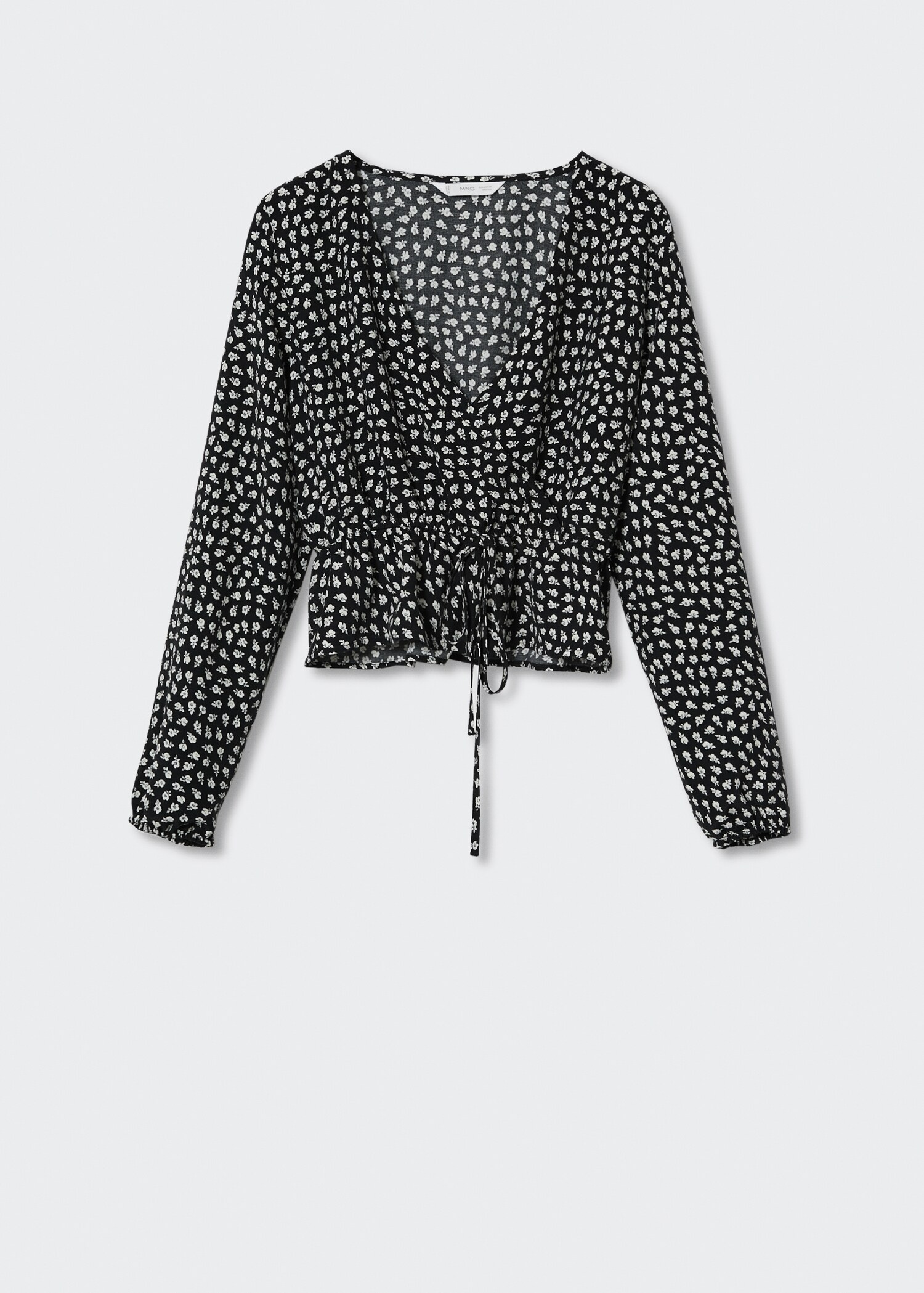 Wrap floral blouse - Article without model