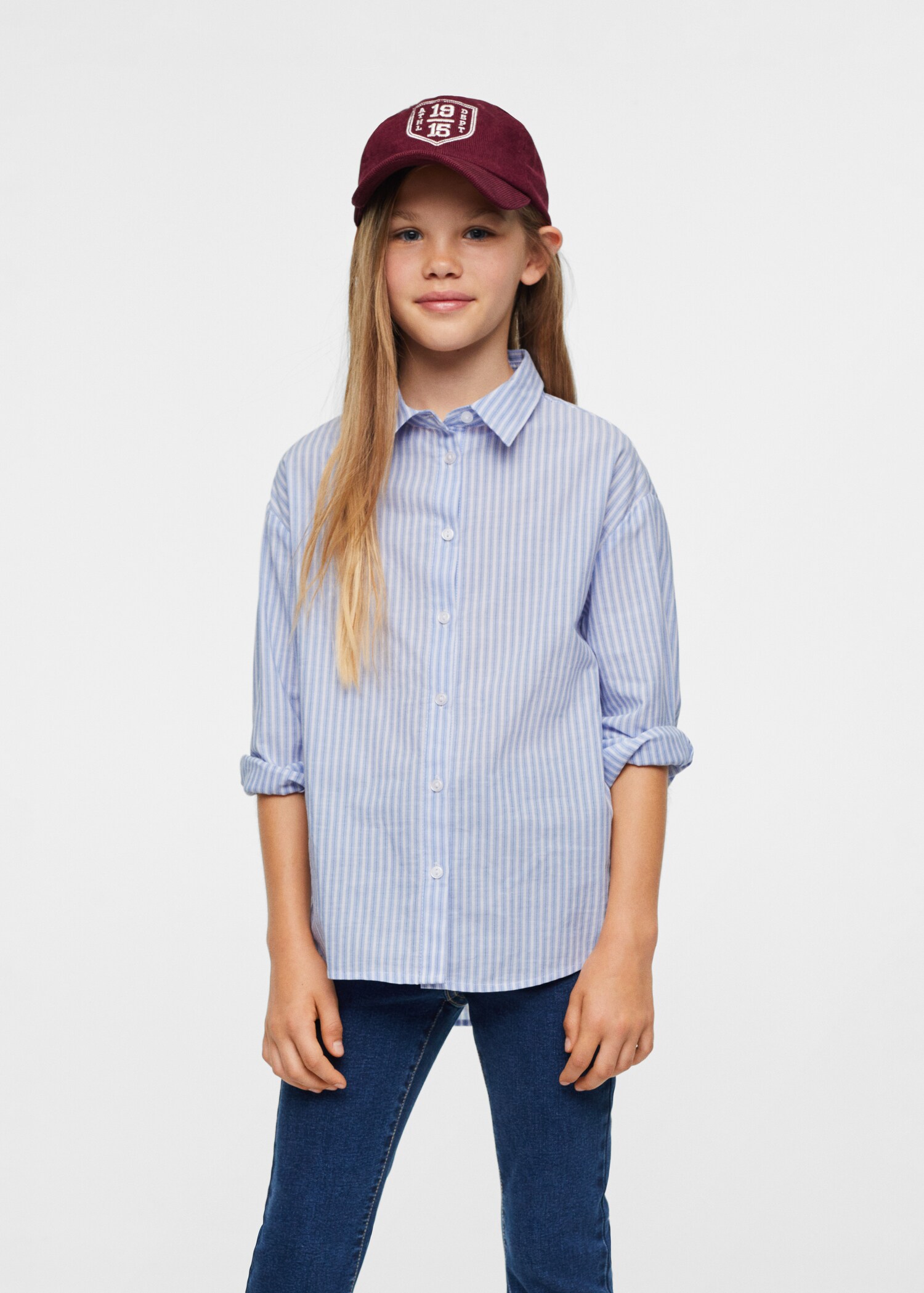 Chemise habillée coton rayures - Détail de l'article 3